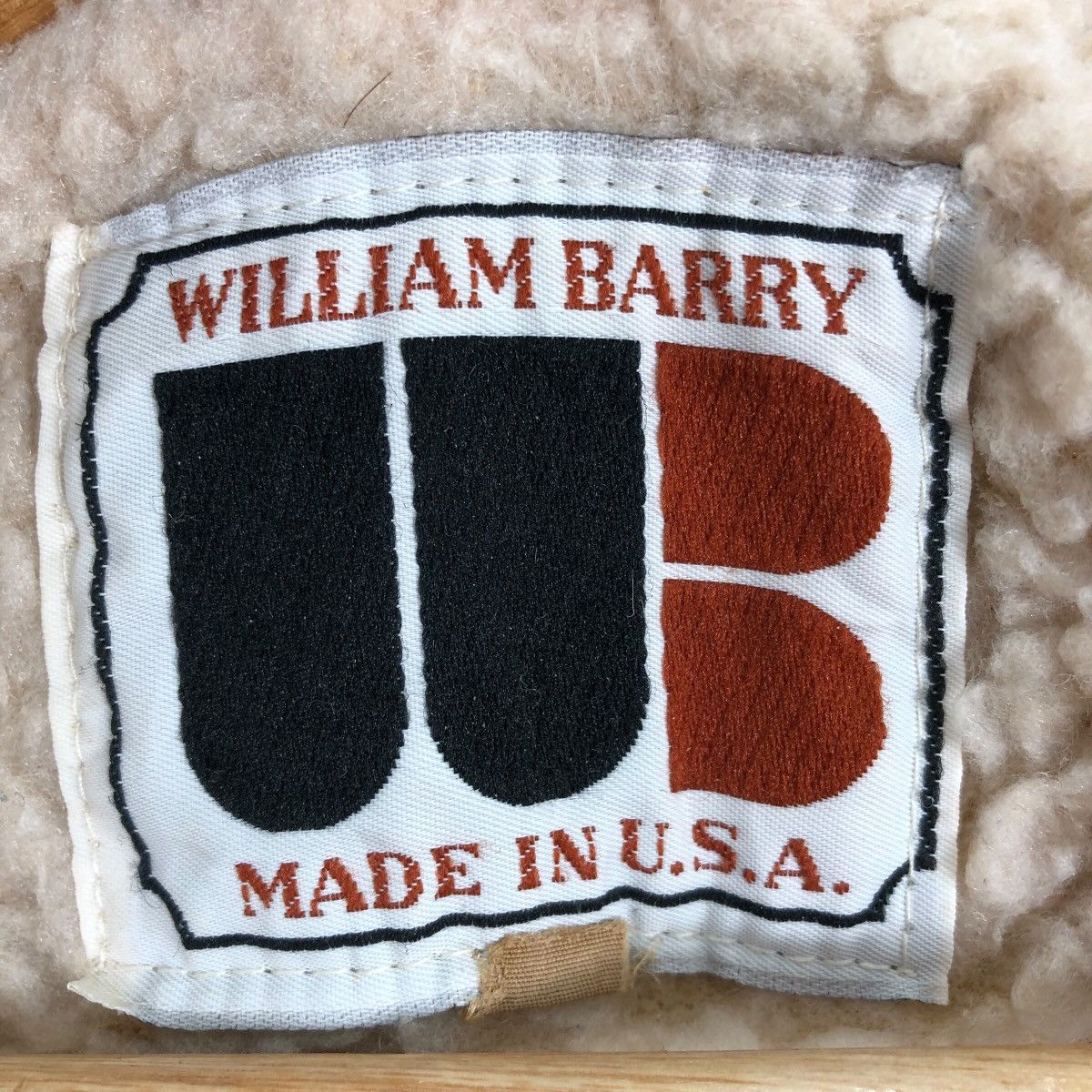 William Barry Vintage 70s WILLIAM BARRY USA Corduroy Sheepskin Jacket Size US L / EU 52-54 / 3 - 6 Thumbnail