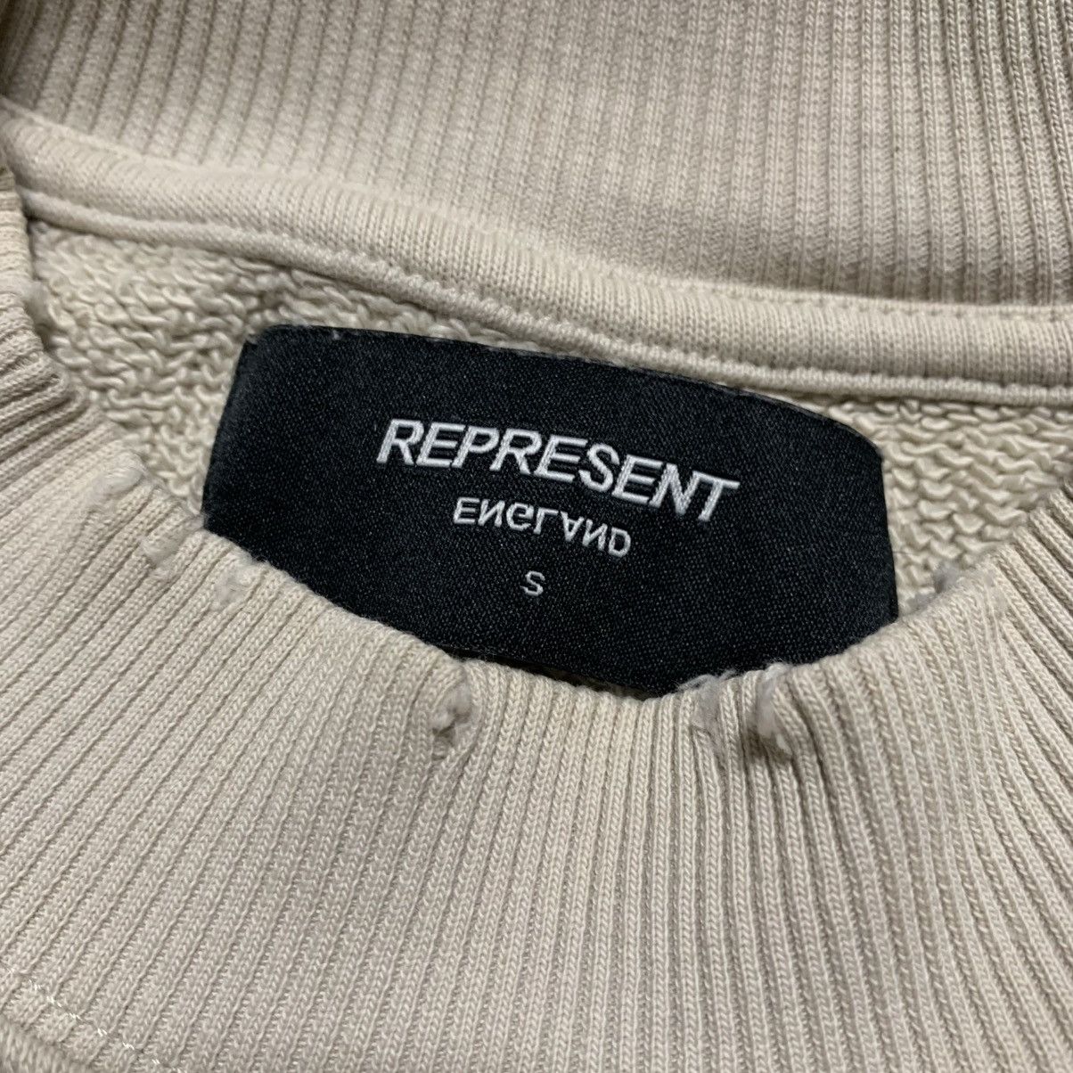 Represent Clo. Represent Small Iron Spirit Vintage White Sweatshirt Size US S / EU 44-46 / 1 - 6 Thumbnail