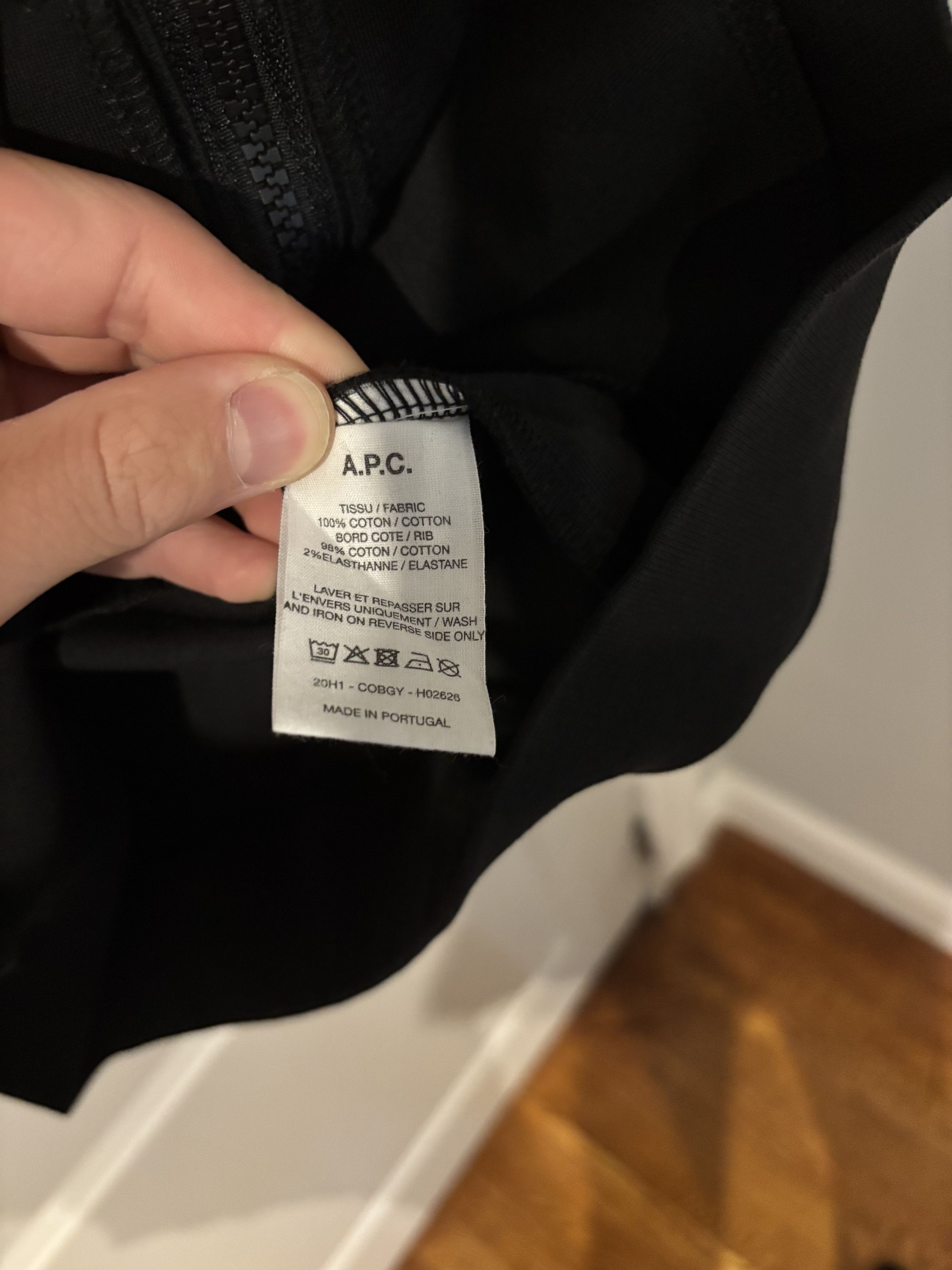 A.P.C. A.P.C. Armand Jersey Bomber Jacket Size US M / EU 48-50 / 2 - 5 Thumbnail
