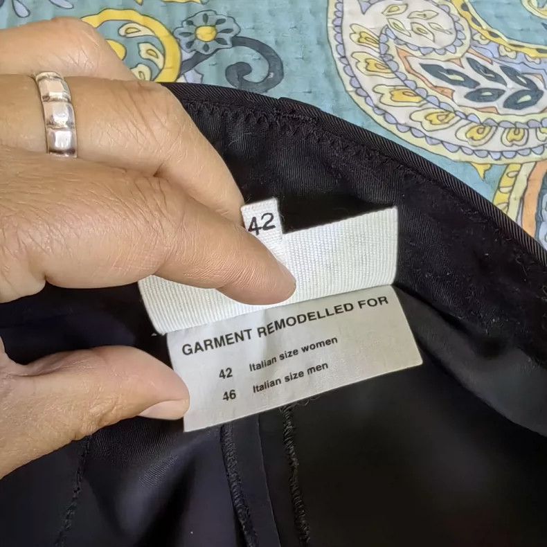 Maison Margiela Maison Margiela Black wide-leg trousers 2504-Nextarrow Size US 26 / EU 42 - 7 Thumbnail