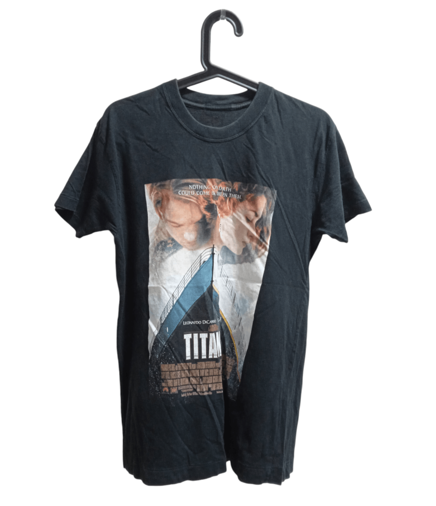Vintage Vintage 90s Titanic Leonardo DiCaprio Bootleg T Shirt Size US XS / EU 42 / 0 - 1 Thumbnail