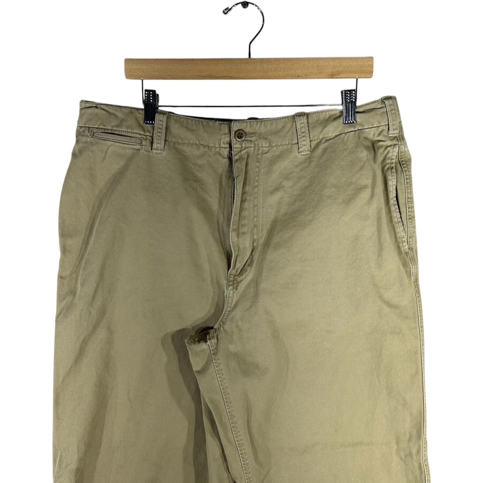 Abercrombie & Fitch Abercrombie & Fitch Straight Leg Chino Pants 34R Size US 34 / EU 50 - 2 Thumbnail