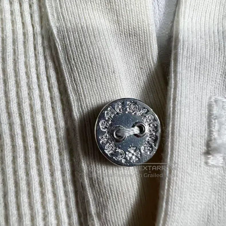 Chrome Hearts CHROME HEARTS Size M Croxin Waffle Three Silver Button Long Size US M / EU 48-50 / 2 - 4 Thumbnail