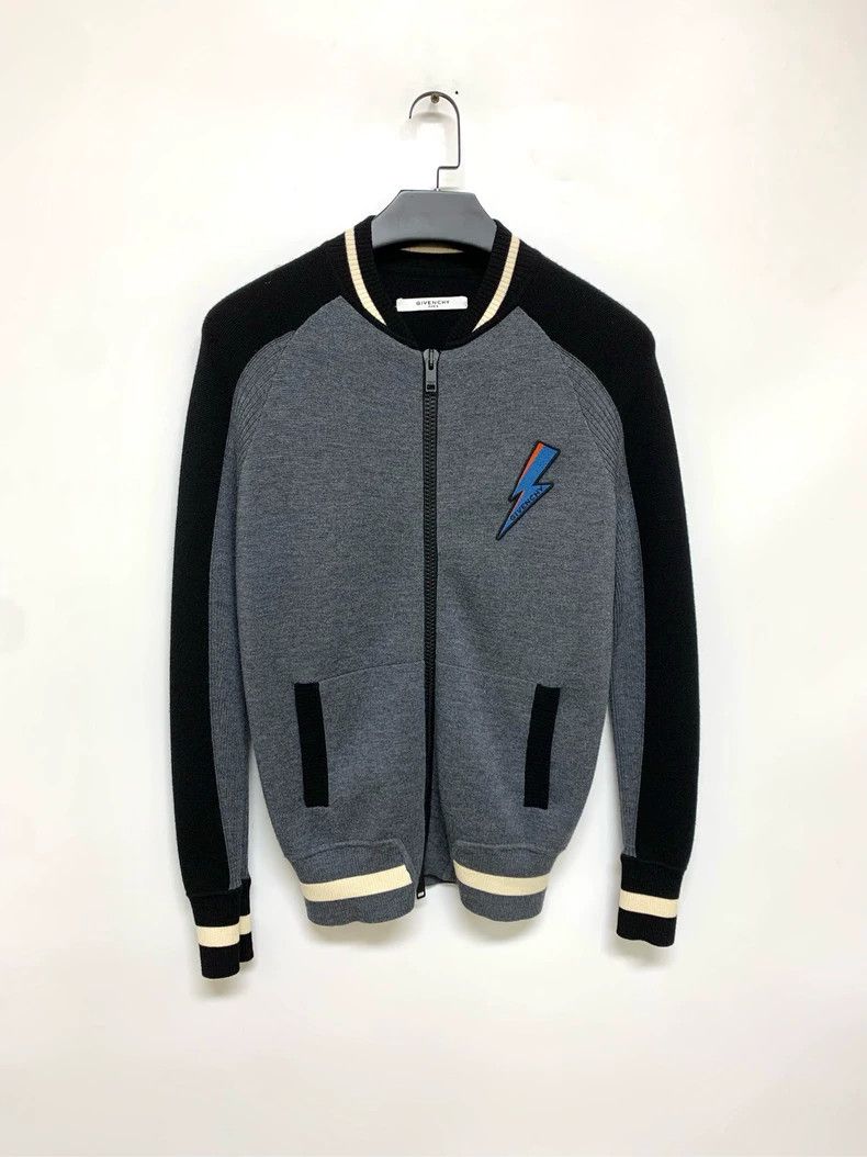 Givenchy Givenchy Popular wool baseball jacket with embroidered lig Size US S / EU 44-46 / 1 - 1 Thumbnail