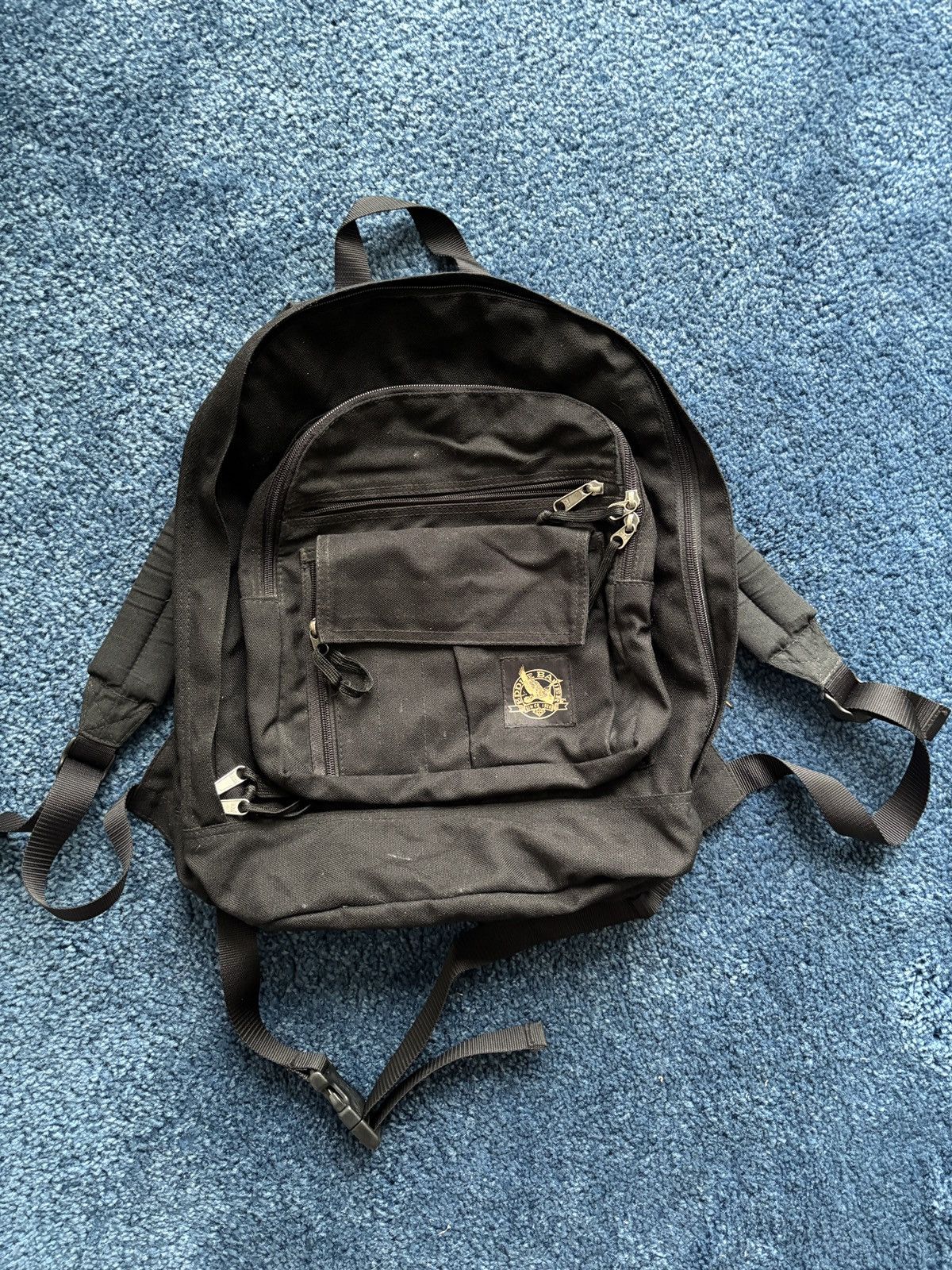 Eddie Bauer 90's Vintage Blue/Green Eddie Bauer Messenger Side Bag