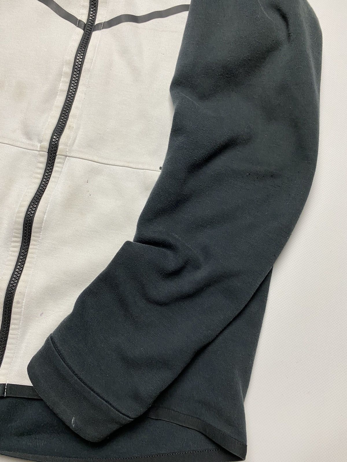 Nike × Vintage Nike tech fleece rare zip hoodie drill style Size US M / EU 48-50 / 2 - 8 Thumbnail