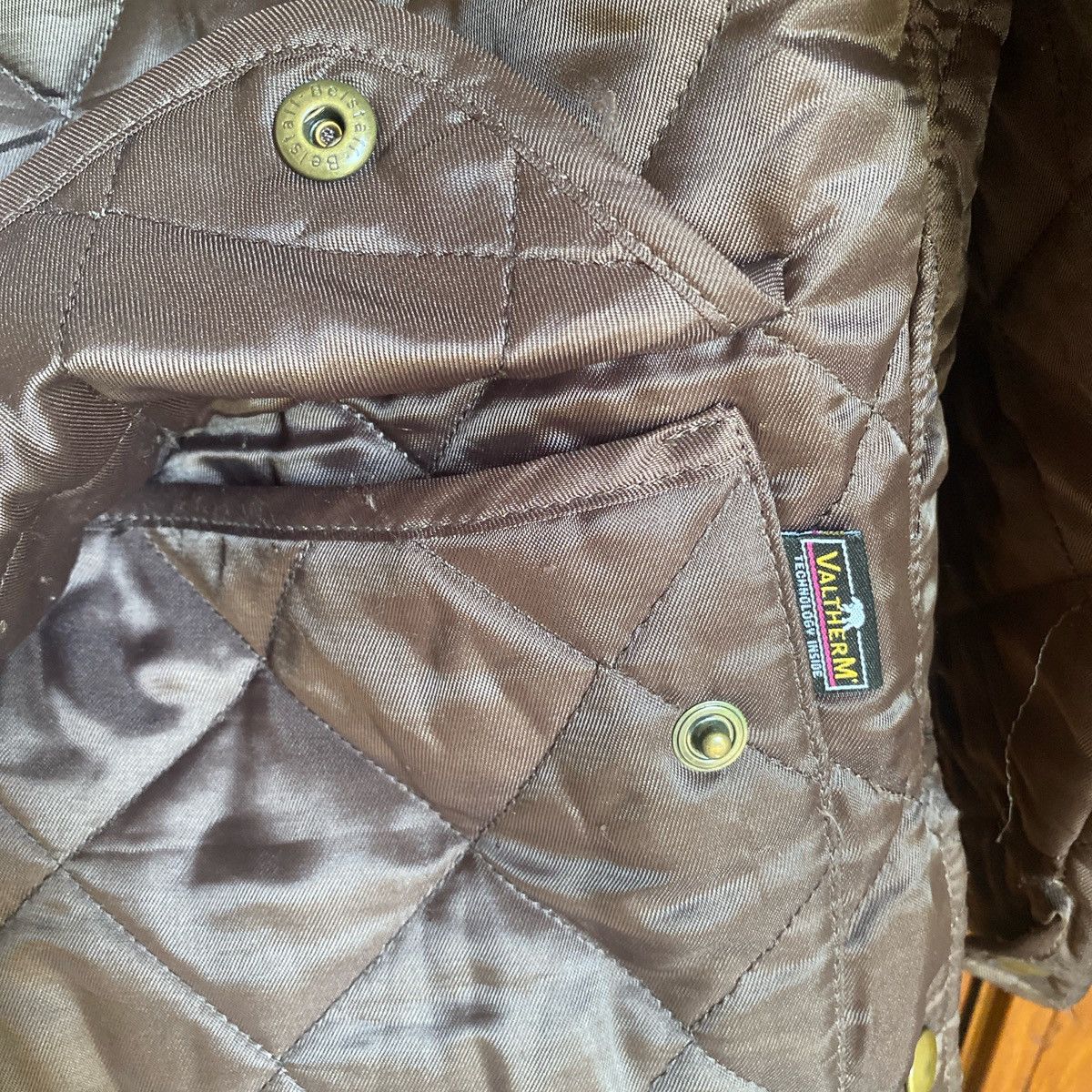 Belstaff × Vintage Gold Label vintage liner brown jacket Small Size US S / EU 44-46 / 1 - 5 Thumbnail
