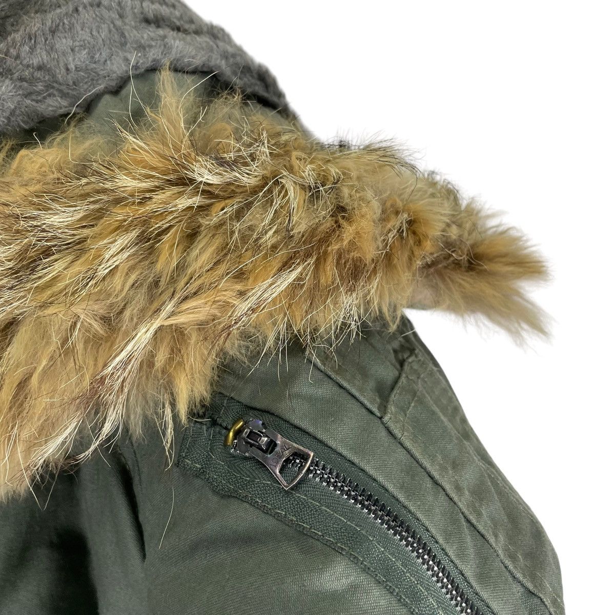 I. Spiewak And Sons ☀️I SPIEWAK & SONS TYPE N-2B FUR HOODIE BOMBER JACKET Size US M / EU 48-50 / 2 - 6 Thumbnail