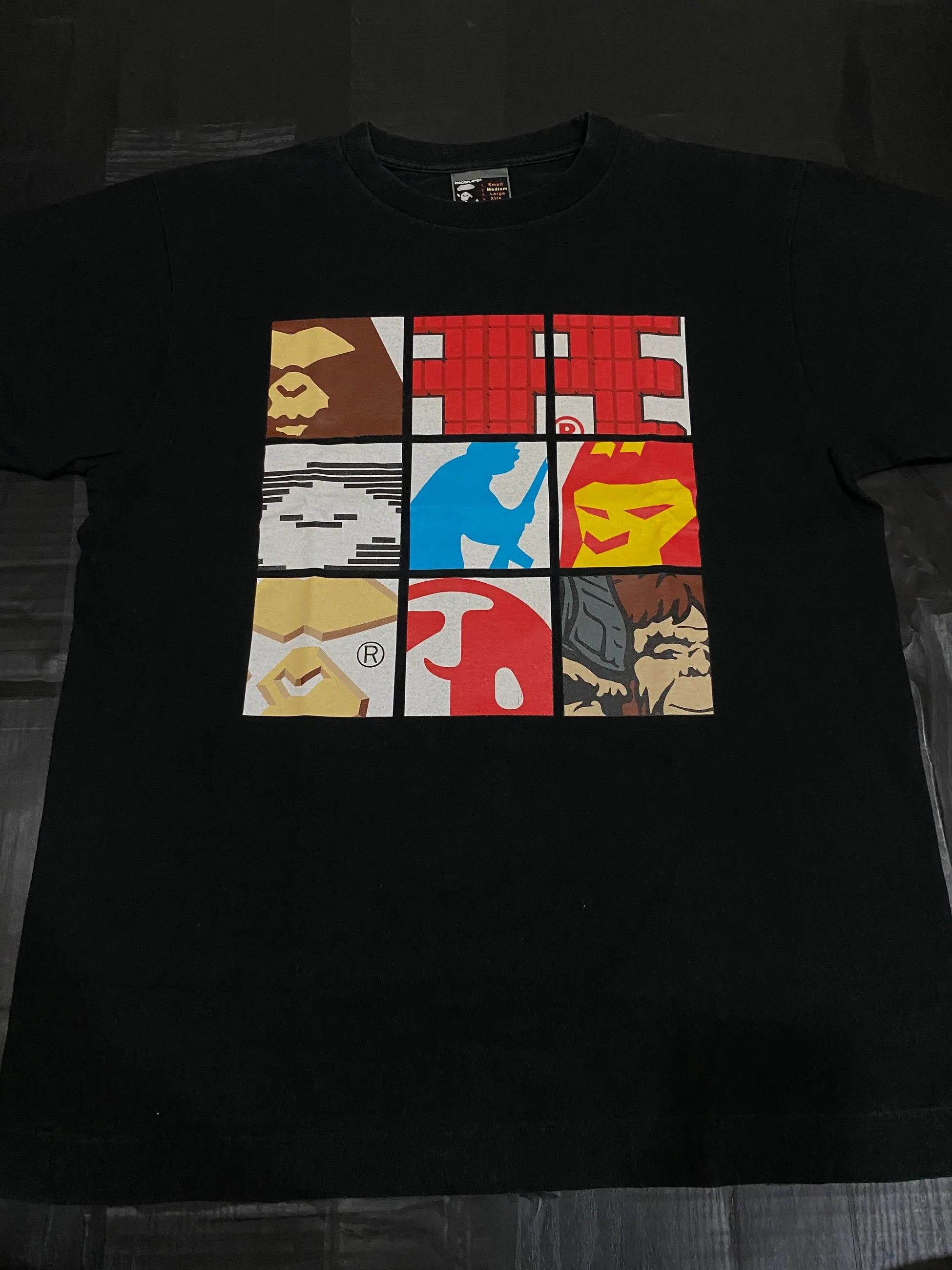 Bape Retro Logos Tee Size US M / EU 48-50 / 2 - 2 Thumbnail