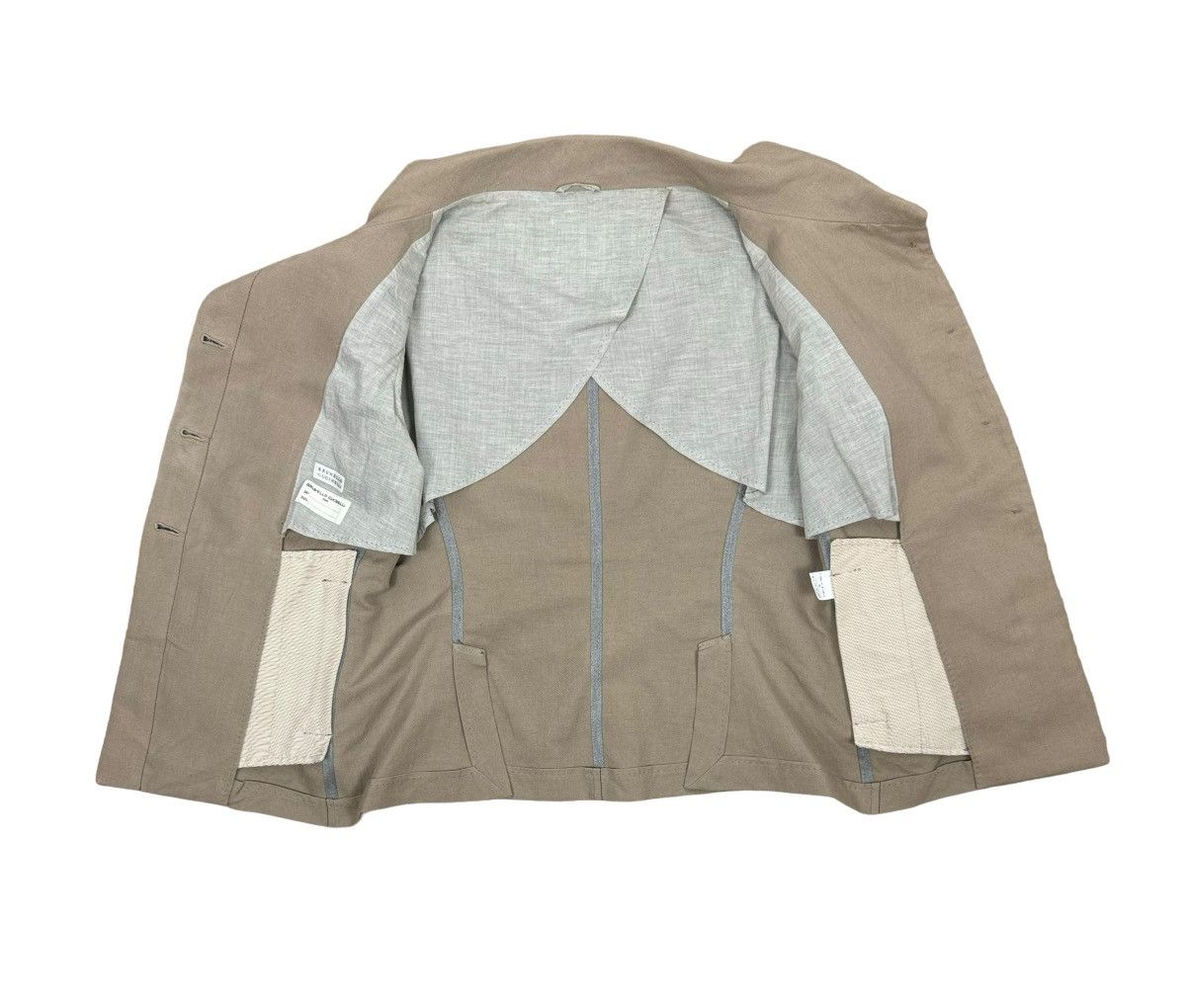 Brunello Cucinelli Brunello Cucinelli Jacket Linen-Cotton 3/4 Sleeve size 44 Size M / US 6-8 / IT 42-44 - 13 Thumbnail