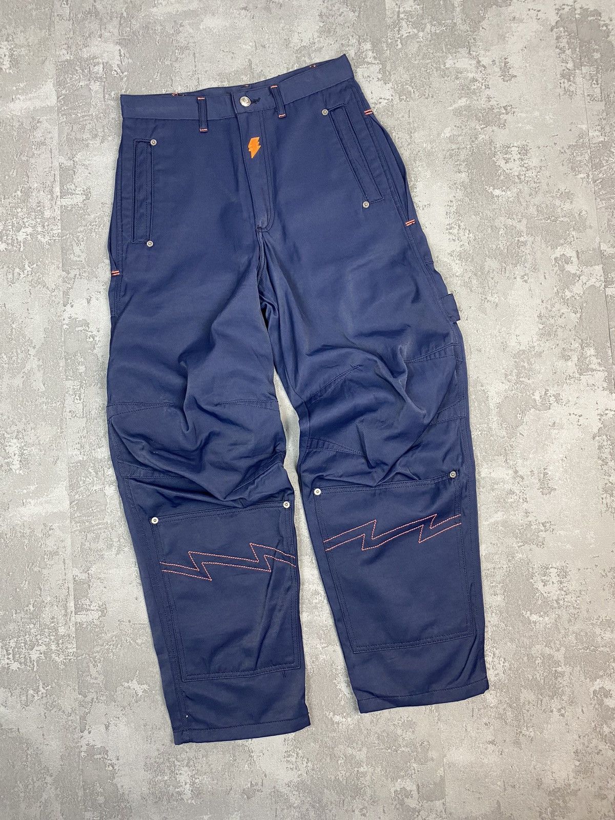 Walter Van Beirendonck Archival Clothing 90s W&LT Kiss The Future Rare Padded Pants Size US 30 / EU 46 - 1 Thumbnail