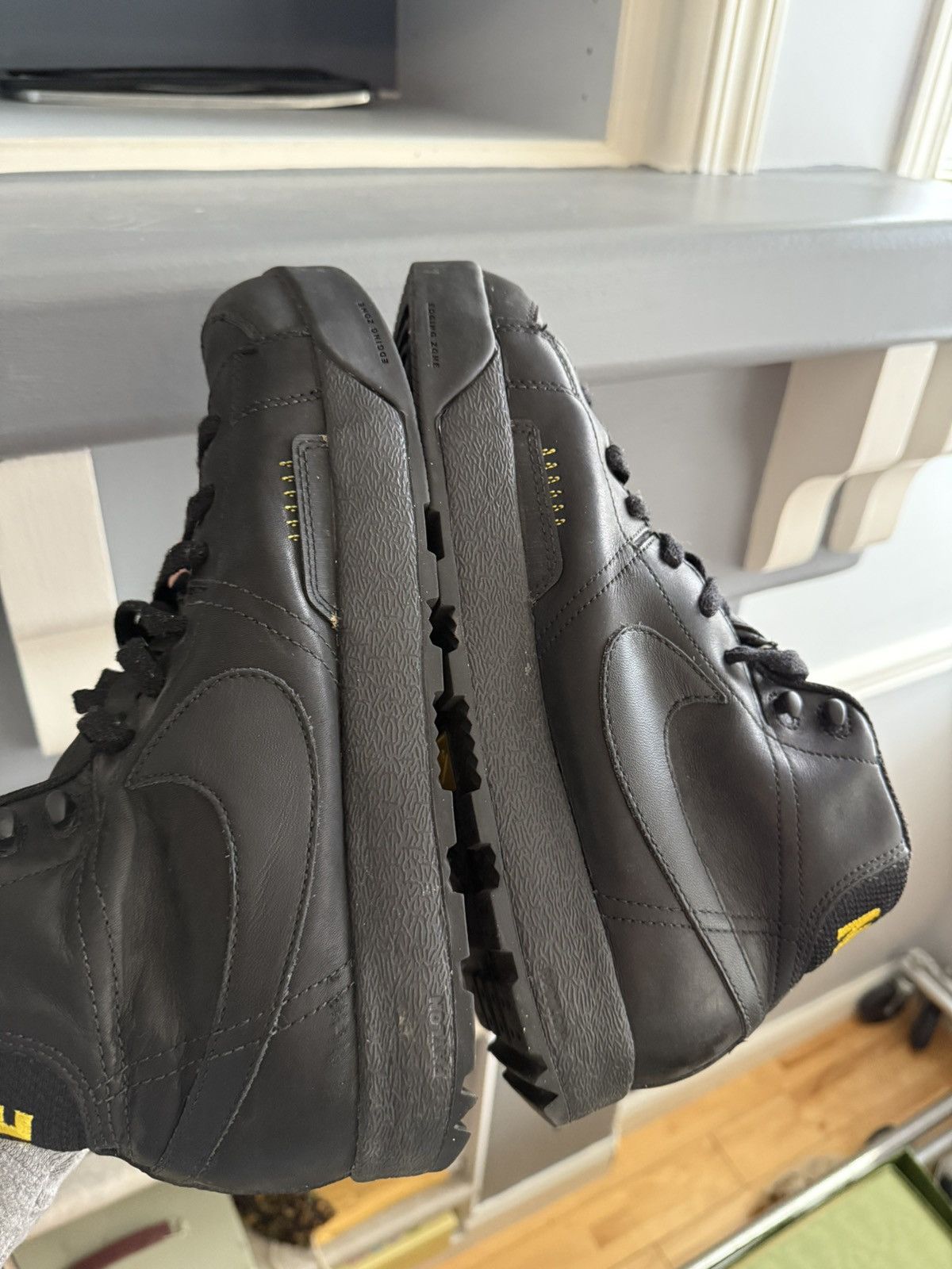 Nike Nike ACG Blazer High Black Gore Tex 2008 324693-002 Size US 10 / EU 43 - 4 Thumbnail