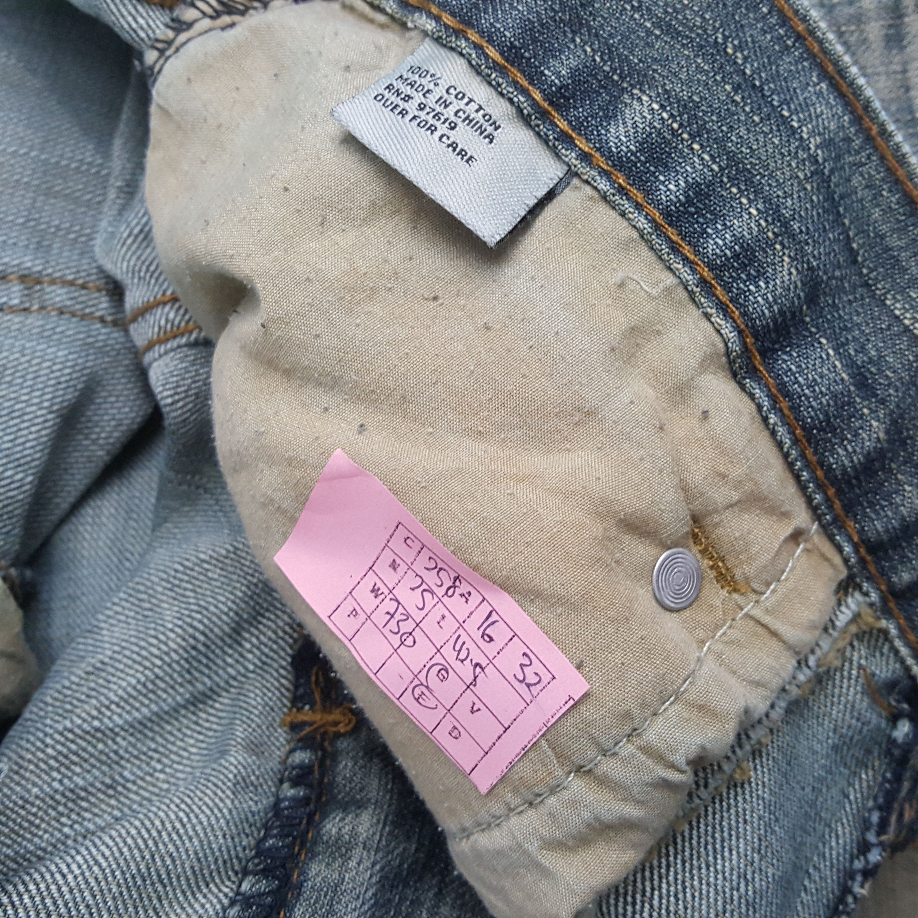 Vintage Rare Design Jeans Fashion Streetwear Style Size US 32 / EU 48 - 13 Thumbnail