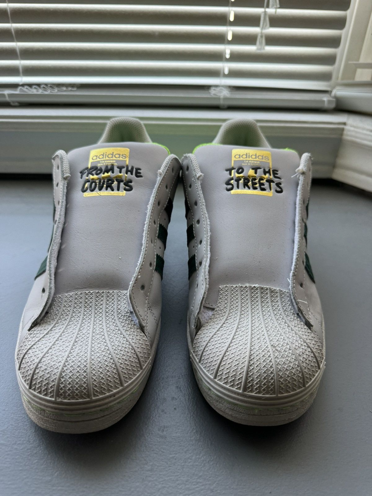 Adidas SUPER CHUNKY “From The Court To The Streets” Superstar Size US 9.5 / EU 42-43 - 3 Thumbnail