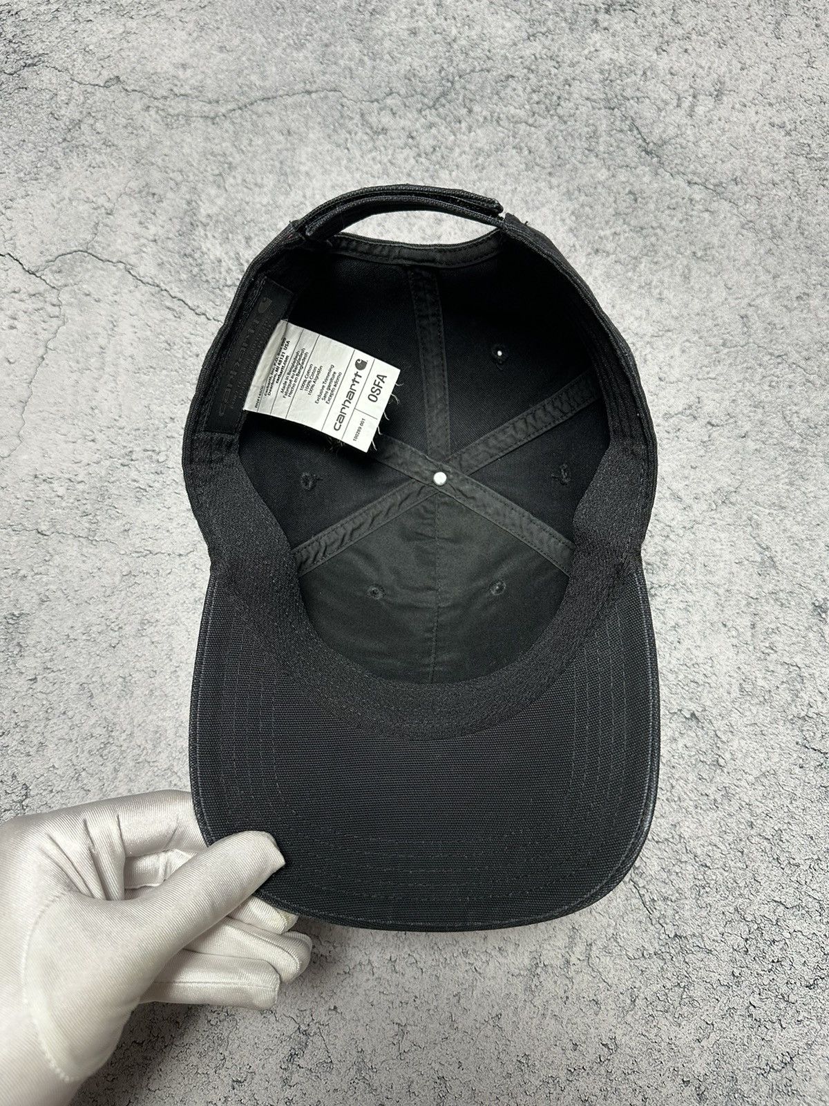 Carhartt Carhartt Canvas Baseball Cap Size ONE SIZE - 7 Thumbnail