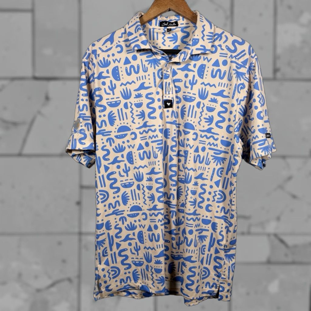 Vintage Bad Birdie Polo Shirt Mens Size L Casual Polyester Blend Shirt Size US L / EU 52-54 / 3 - 1 Thumbnail