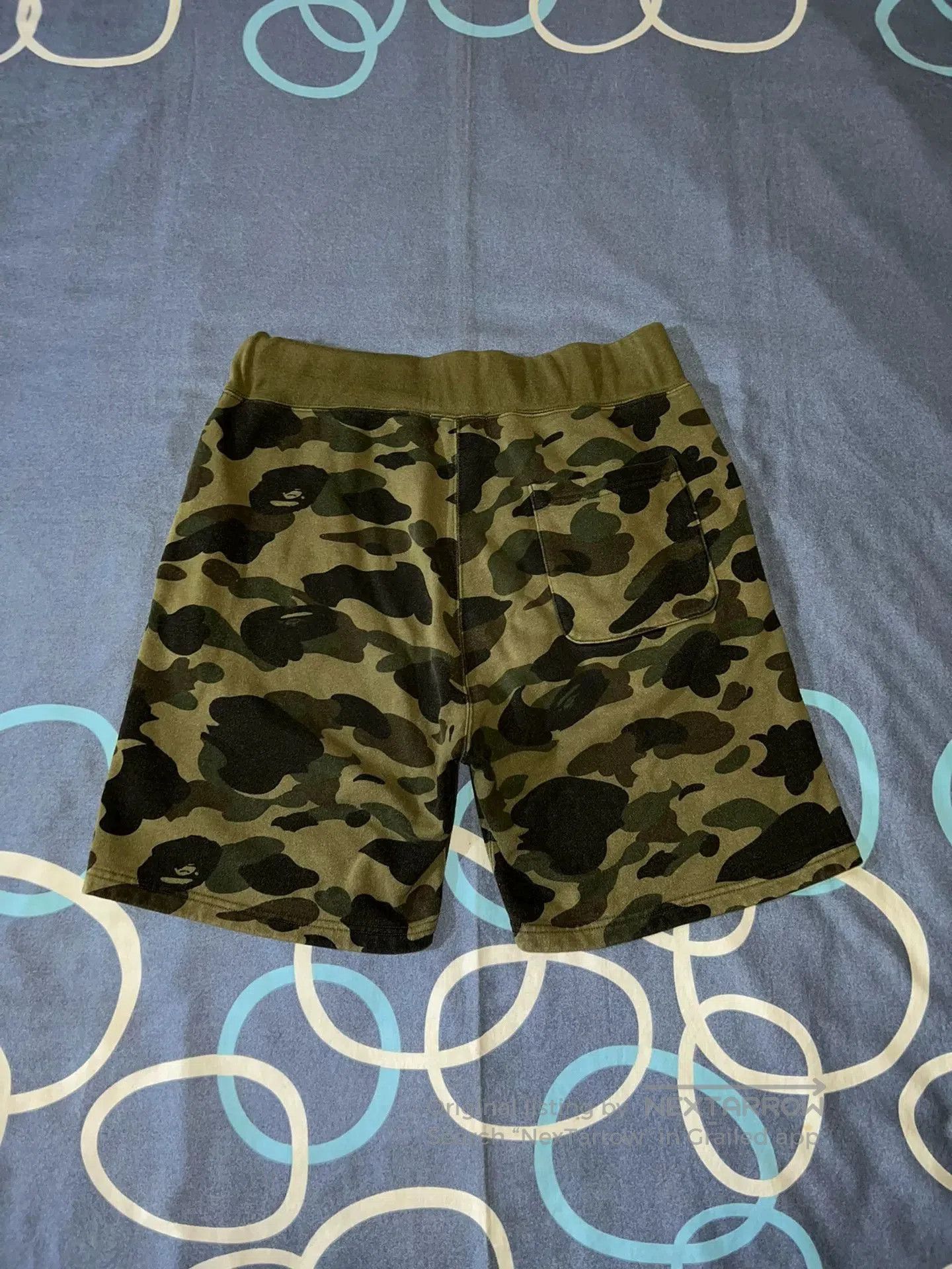 Bape Bape Camo Shark Mouth Cargo Shorts. Size US 30 / EU 46 - 3 Thumbnail