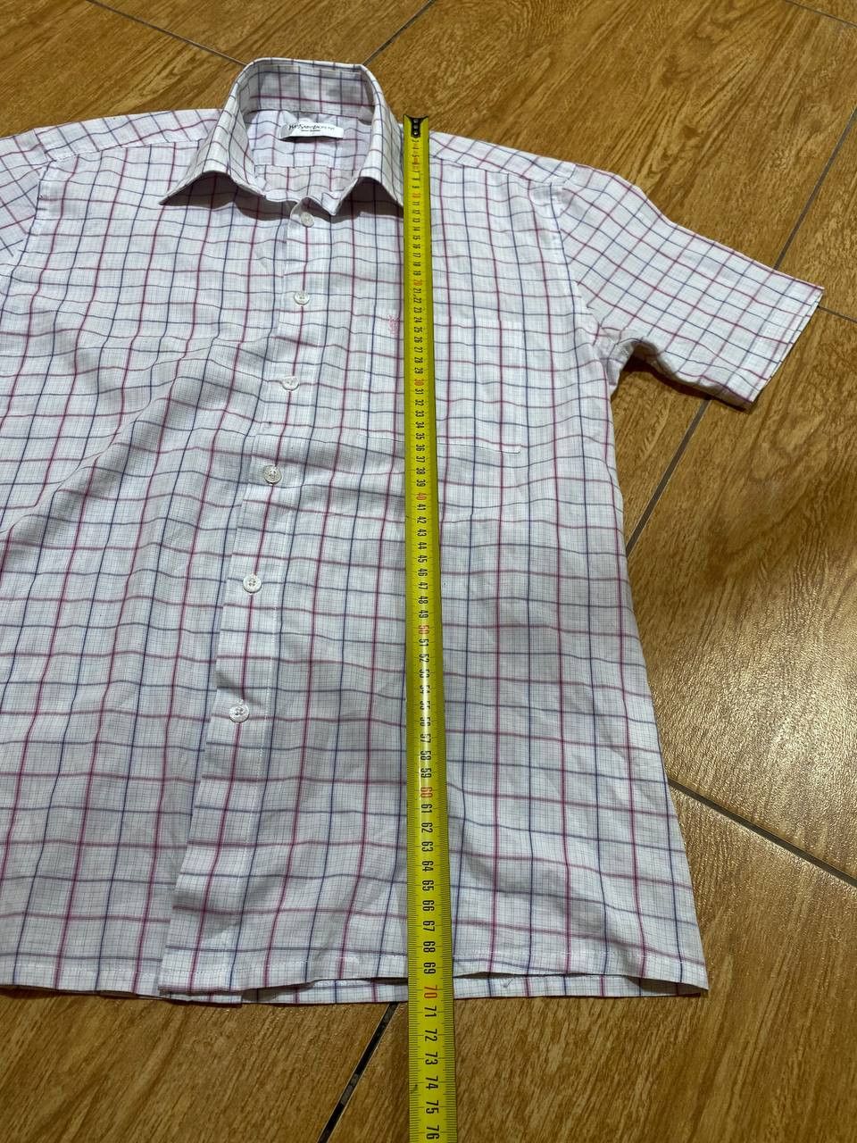 Yves Saint Laurent Yves Saint Laurent YSL Mens Short Sleeve Shirt Size US M / EU 48-50 / 2 - 10 Thumbnail