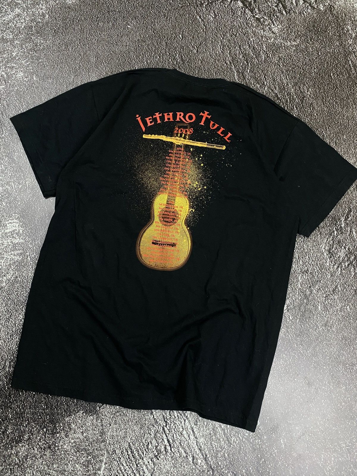Band Tees × Vintage VINTAGE Y2K JETHRO TULL AMAZING RARE TOUR TEE Size US L / EU 52-54 / 3 - 1 Thumbnail