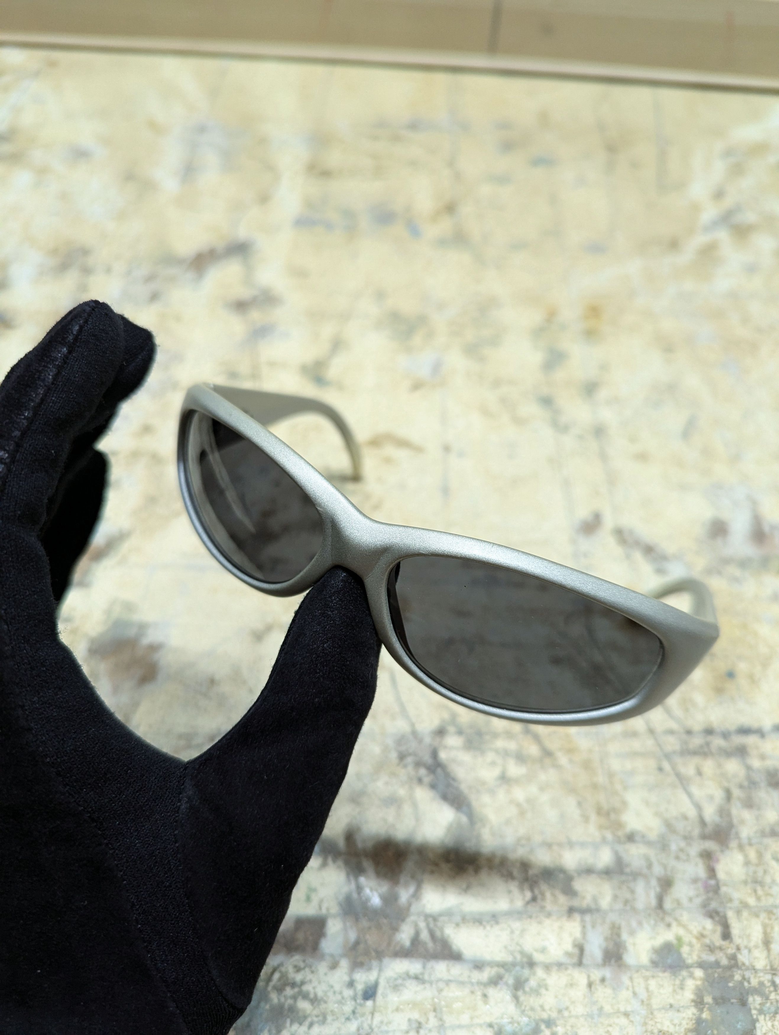 Vintage 00s Siemens Wind Silver Sunglasses Size ONE SIZE - 5 Thumbnail
