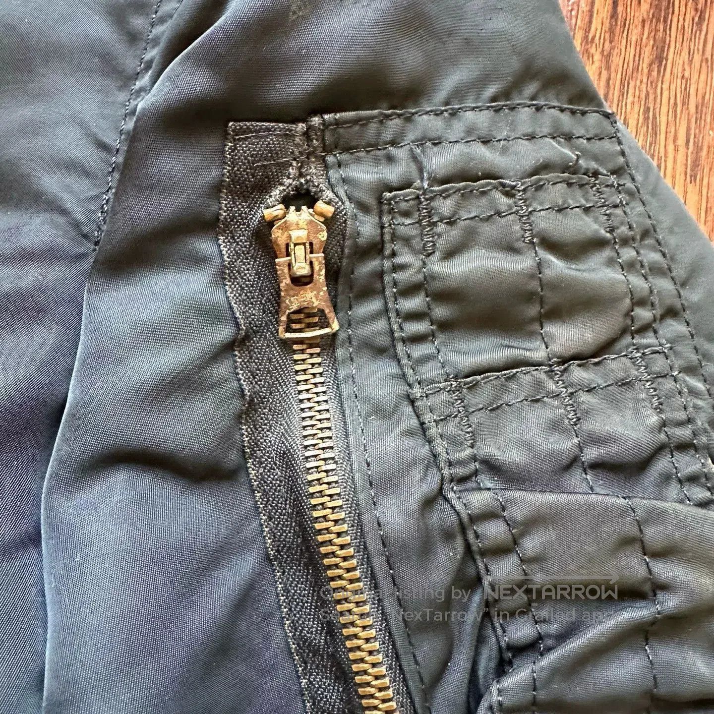Vintage Vintage 90s MA1 Bomber Jacket. Size US M / EU 48-50 / 2 - 4 Thumbnail