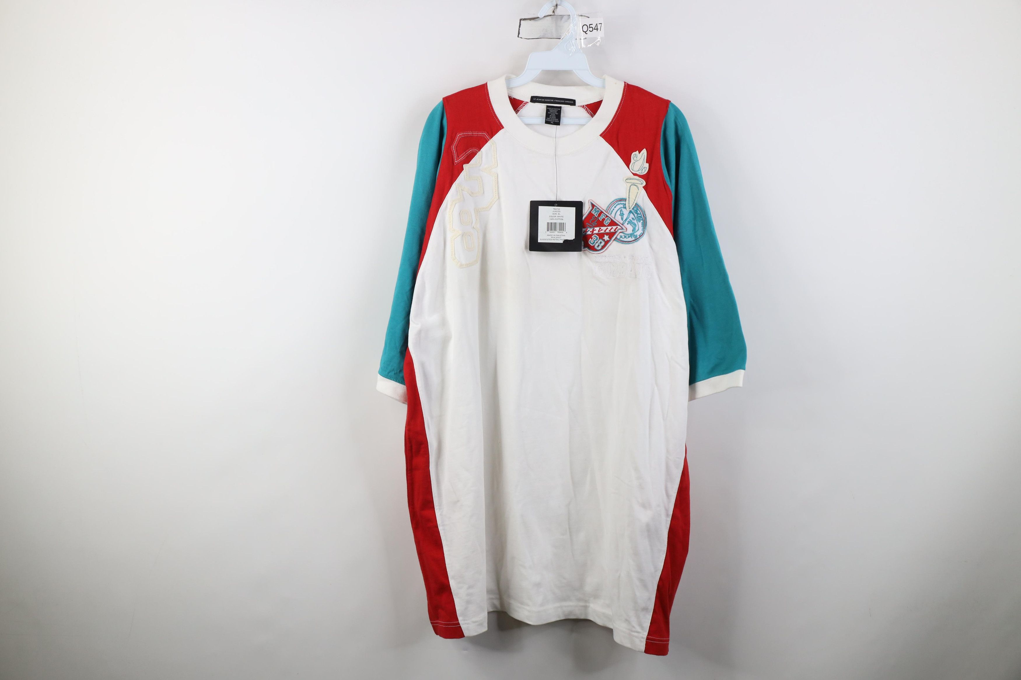 Marithe + Francois Girbaud Deadstock Vintage 90s Marithe Francois Girbaud T-Shirt Size US XL / EU 56 / 4 - 1 Thumbnail