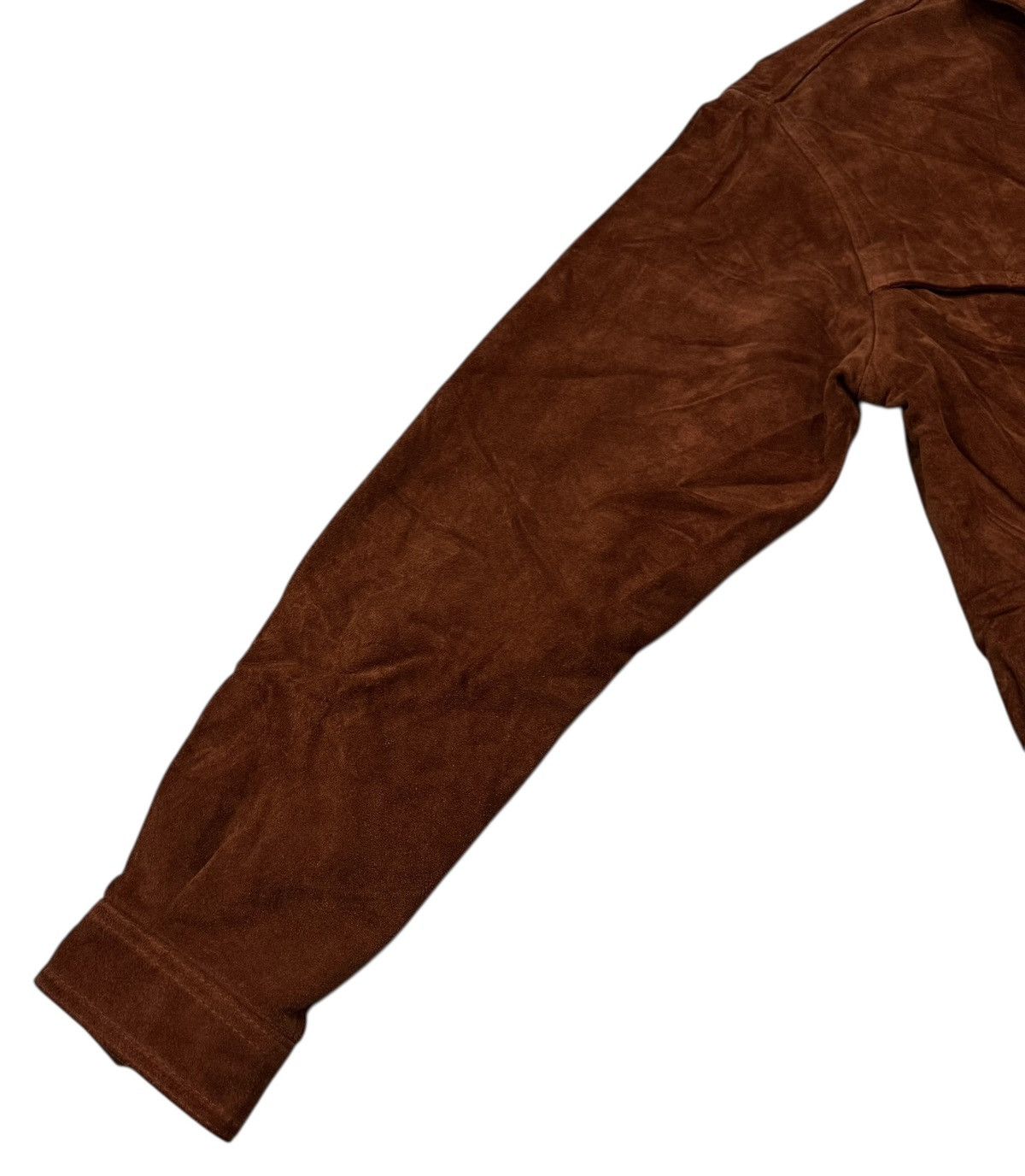 Leather Vintage Windarmor Nichiwa Western Suede Leather Jacket Size US S / EU 44-46 / 1 - 9 Thumbnail