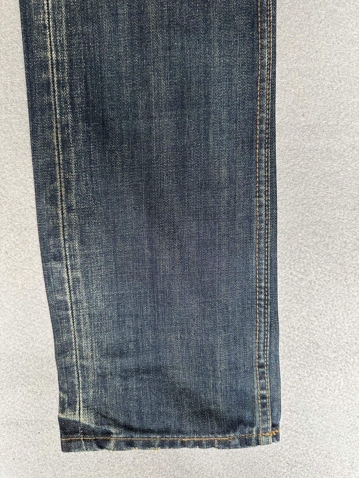 JACKROSE Jack Rose Japan Claw Marks Blue Rusty Denim Size US 32 / EU 48 - 5 Thumbnail