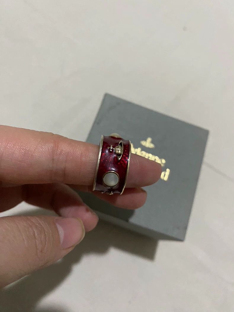 Vivienne Westwood Vivienne Westwood Red king ring Size ONE SIZE - 2 Thumbnail