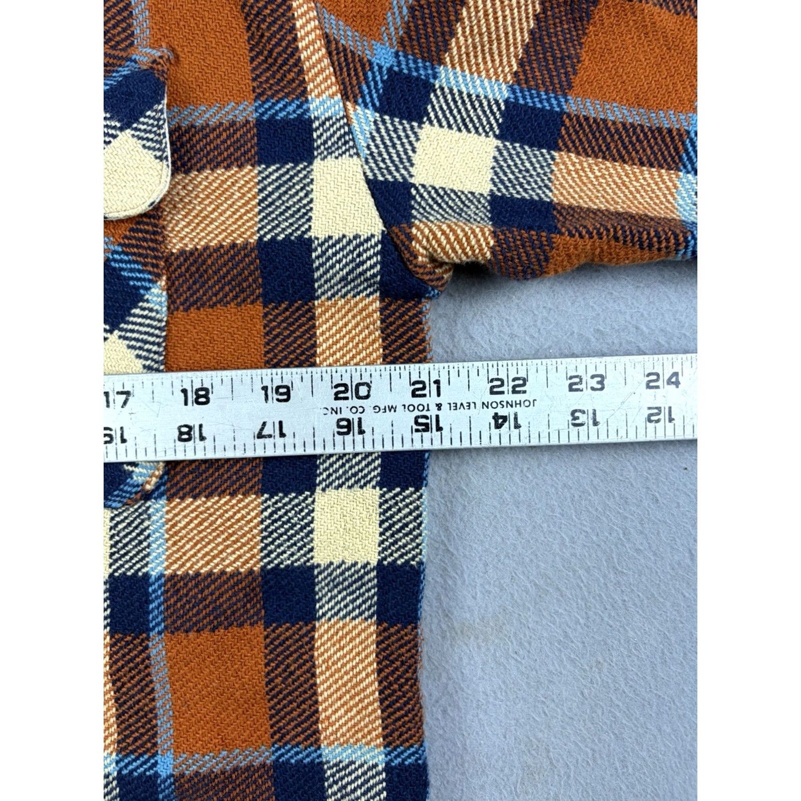 Faherty Faherty Shacket Shirt Womens XS Plaid Cropped Flannel Button-Up Multicolor Long Sleeve Size XS / US 0-2 / IT 36-38 - 6 Thumbnail