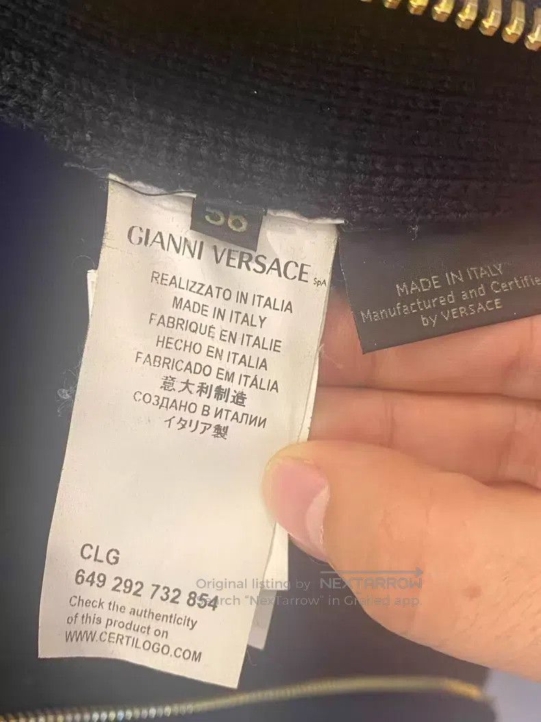 Versace Versace The main line is an all-wool coat Size US XL / EU 56 / 4 - 4 Thumbnail