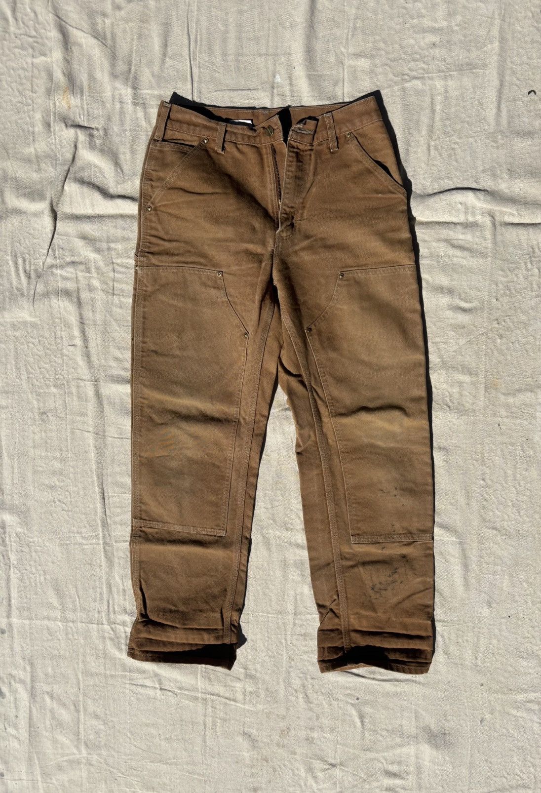 Carhartt Carhartt Double Knee Duck Canvas Pants B01 Size US 30 / EU 46 - 1 Thumbnail