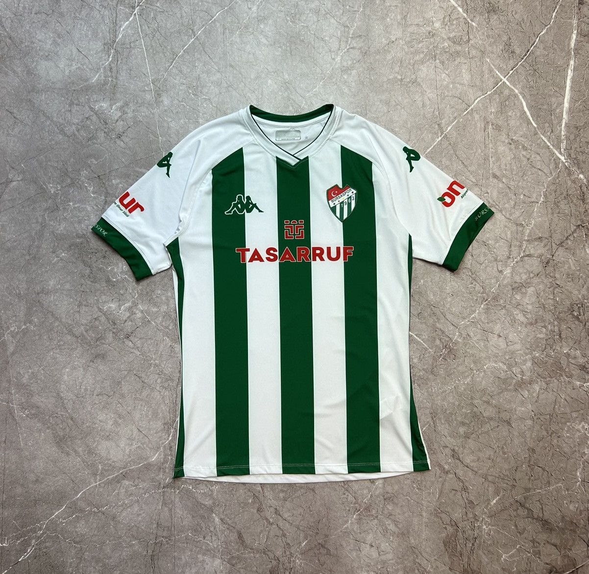 Kappa Bursaspor soccer jersey kappa size M Size US M / EU 48-50 / 2 - 1 Thumbnail