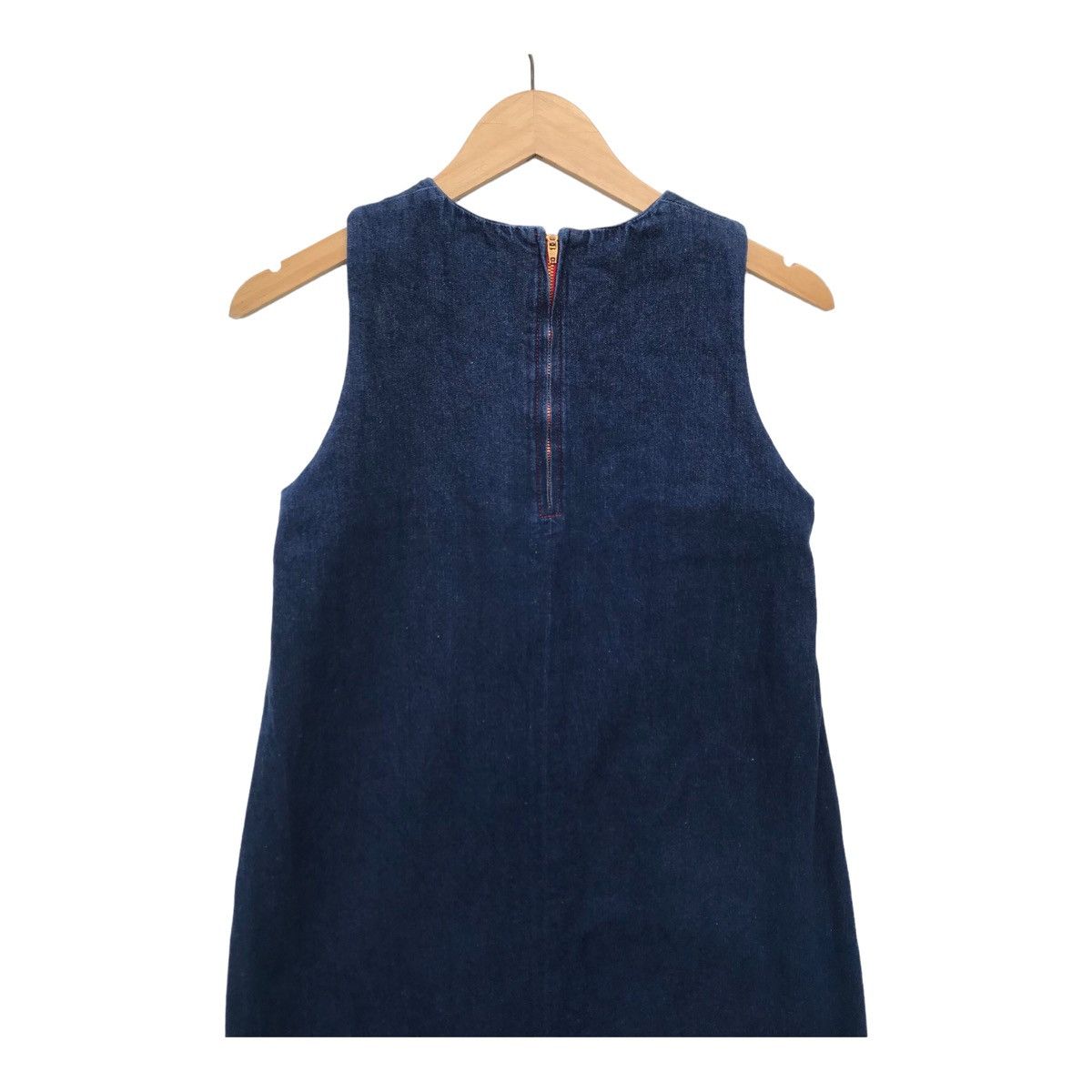 Nepenthes Hogg’s by Nepenthes Sleeveless Long Denim Dress Size S / US 4 / IT 40 - 7 Thumbnail