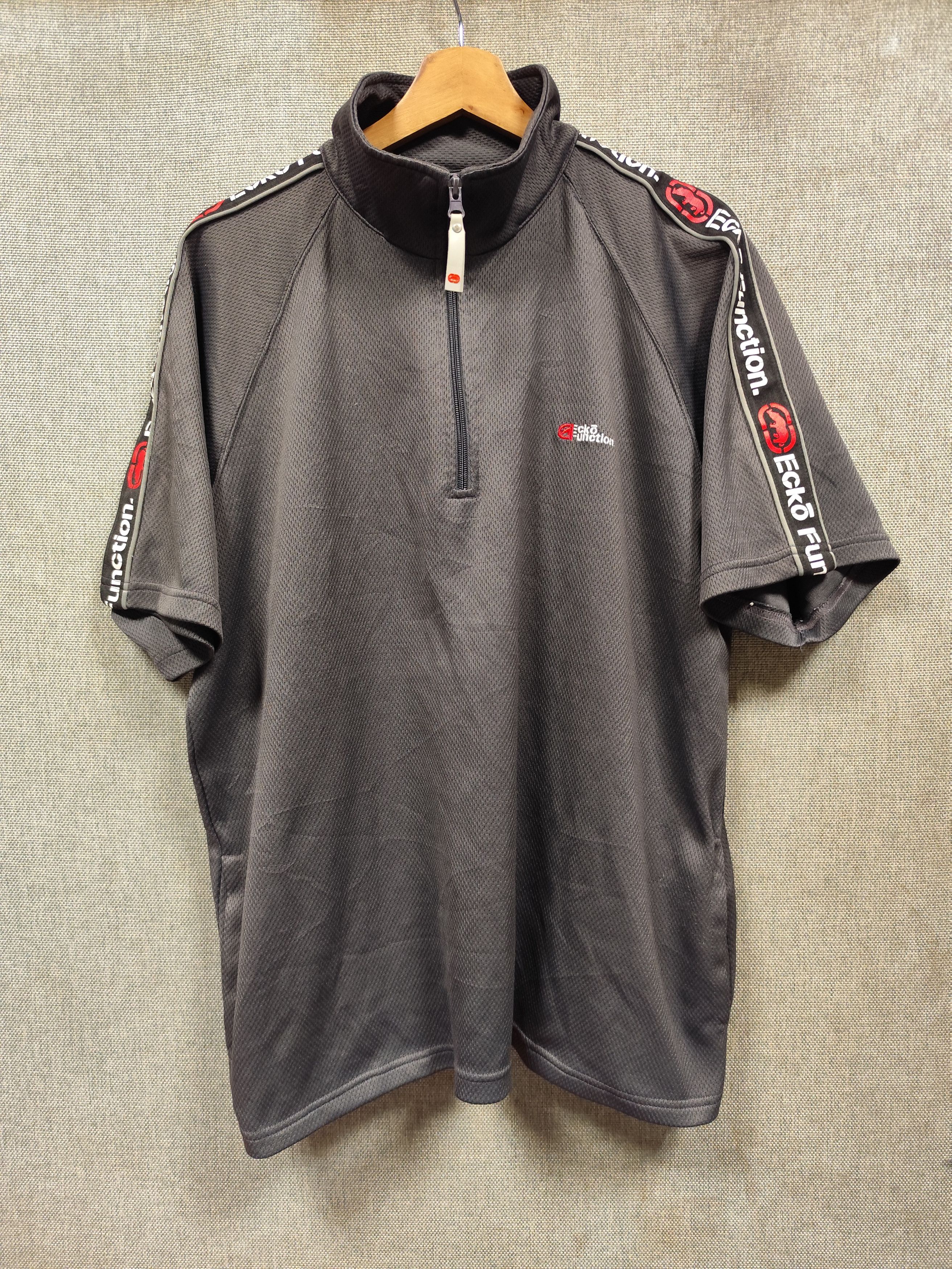 Ecko Unltd. Ecko Unltd. Half Zipper Tee Size US XL / EU 56 / 4 - 1 Thumbnail