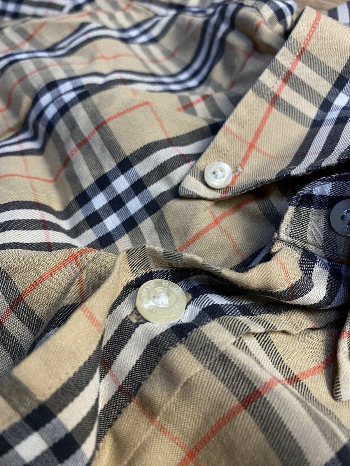Burberry shirt Men's Fashion from Japan Sz L