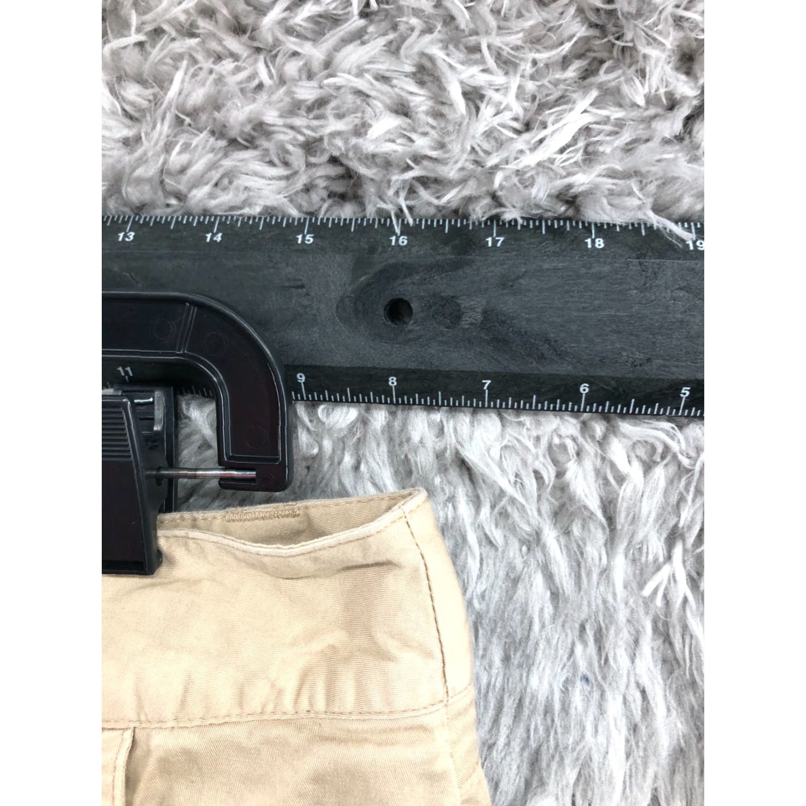 Vintage White Stag Skirt Womens Midi A-Line Casual 10 Beige White Stag Logo Lined Machine Washable Cotton Twill - Regular 10 Women’s Size 32" / US 10 / IT 46 - 2 Thumbnail