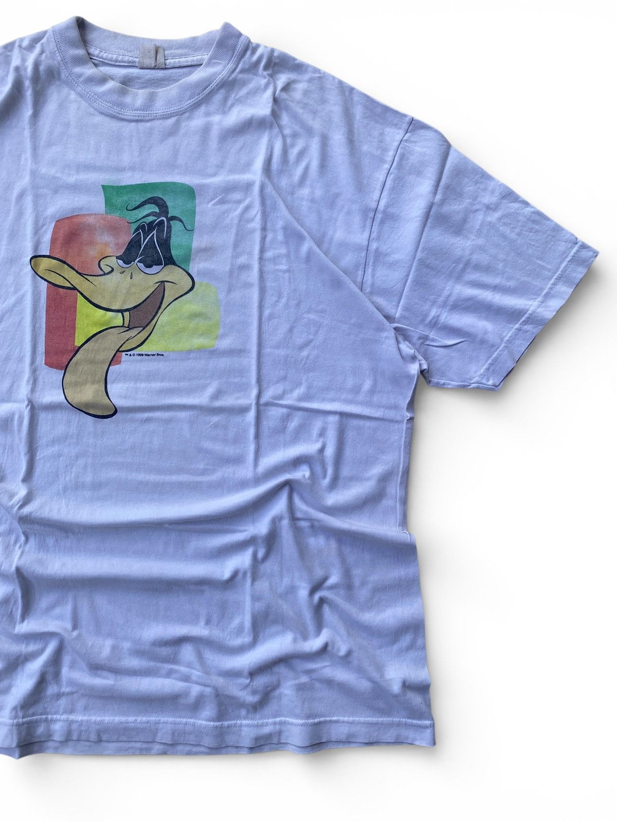 Warner Bros Vintage Daffy Duck Graphic Tee 1999 Warner Bros Looney Tunes Size US XL / EU 56 / 4 - 2 Thumbnail