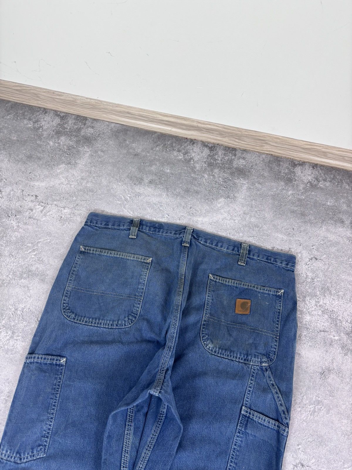 Carhartt Carhartt Men’s Denim Jeans Dungaree Fit USA Workwear Size US 38 / EU 54 - 6 Thumbnail