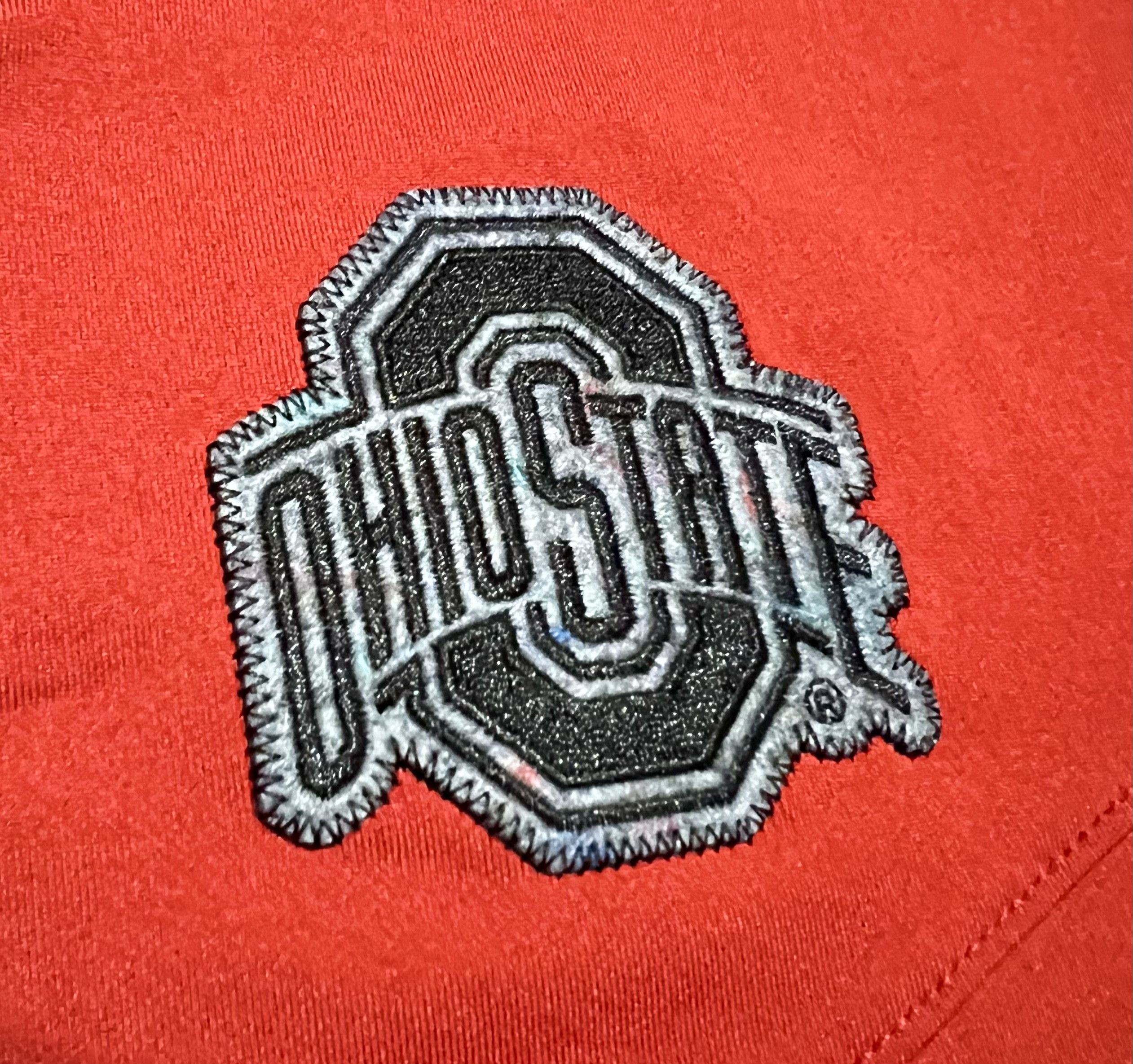 Nike Ohio State Buckeyes Nike Dri-Fit Red Hoodie Sweatshirt Size US L / EU 52-54 / 3 - 5 Thumbnail