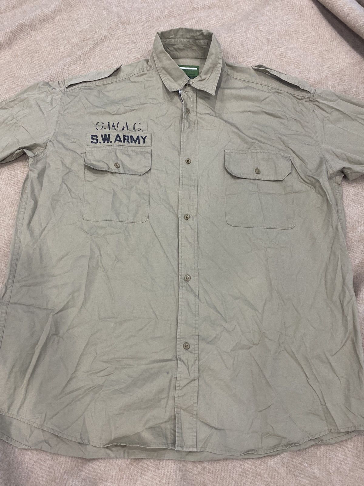 Swagger Swagger army style shirt Size US XXL / EU 58 / 5 - 1 Thumbnail