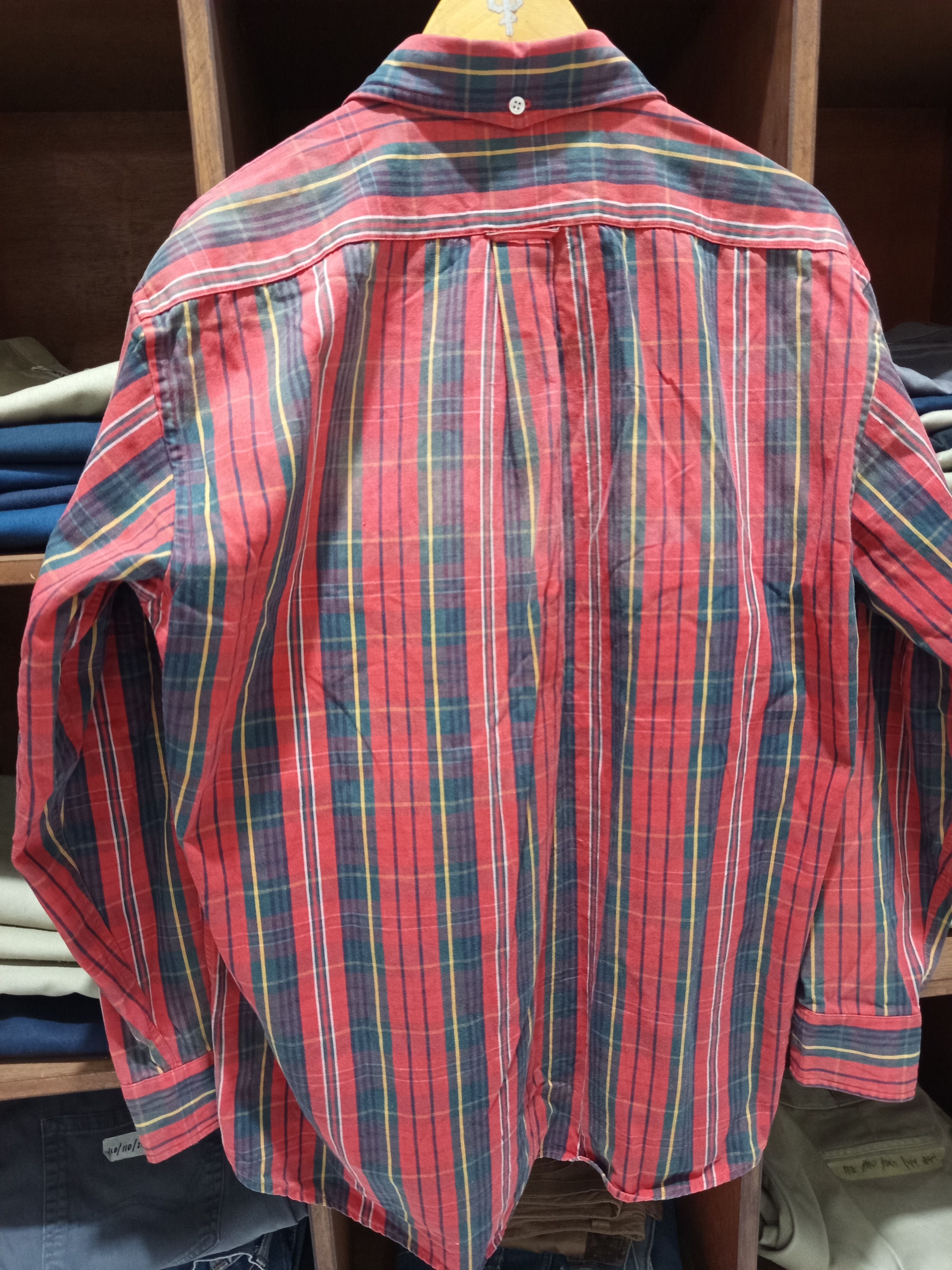 Van VAN Japan Plaid Flannel Shirt Cotton Size L Size US L / EU 52-54 / 3 - 8 Thumbnail