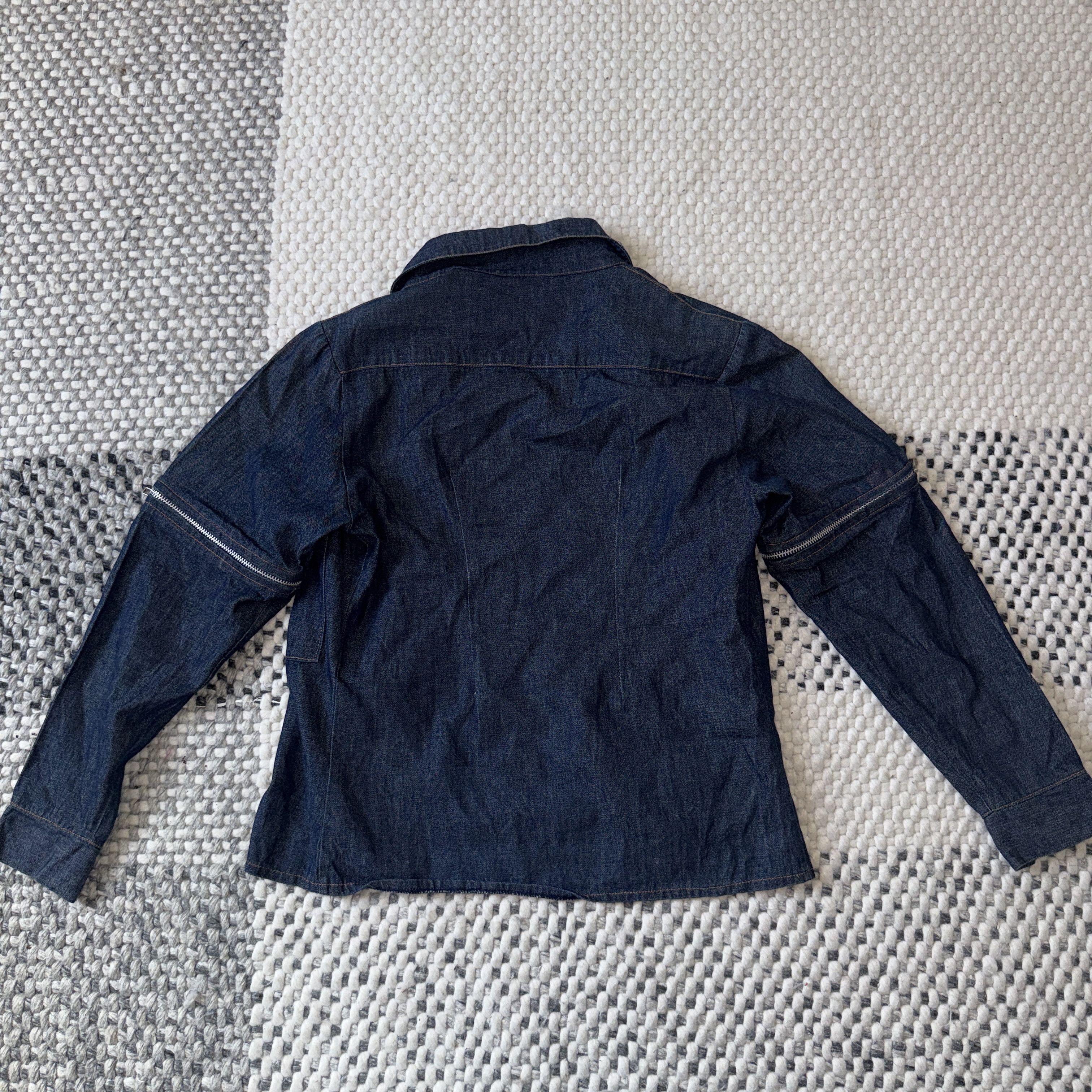 Walter Van Beirendonck Rare Mickey Brazil 1990's Denim Button Up Size S / US 4 / IT 40 - 2 Thumbnail