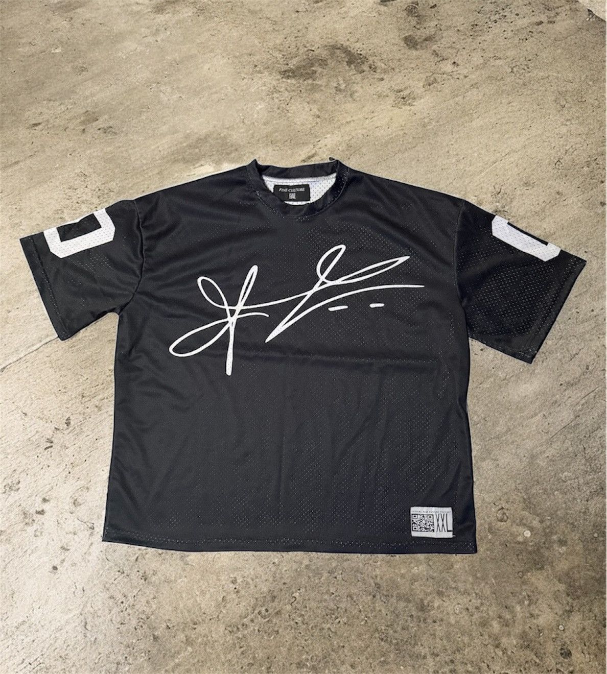 Other Fine Culture "CURSIVE" Jersey Size US XL / EU 56 / 4 - 1 Thumbnail