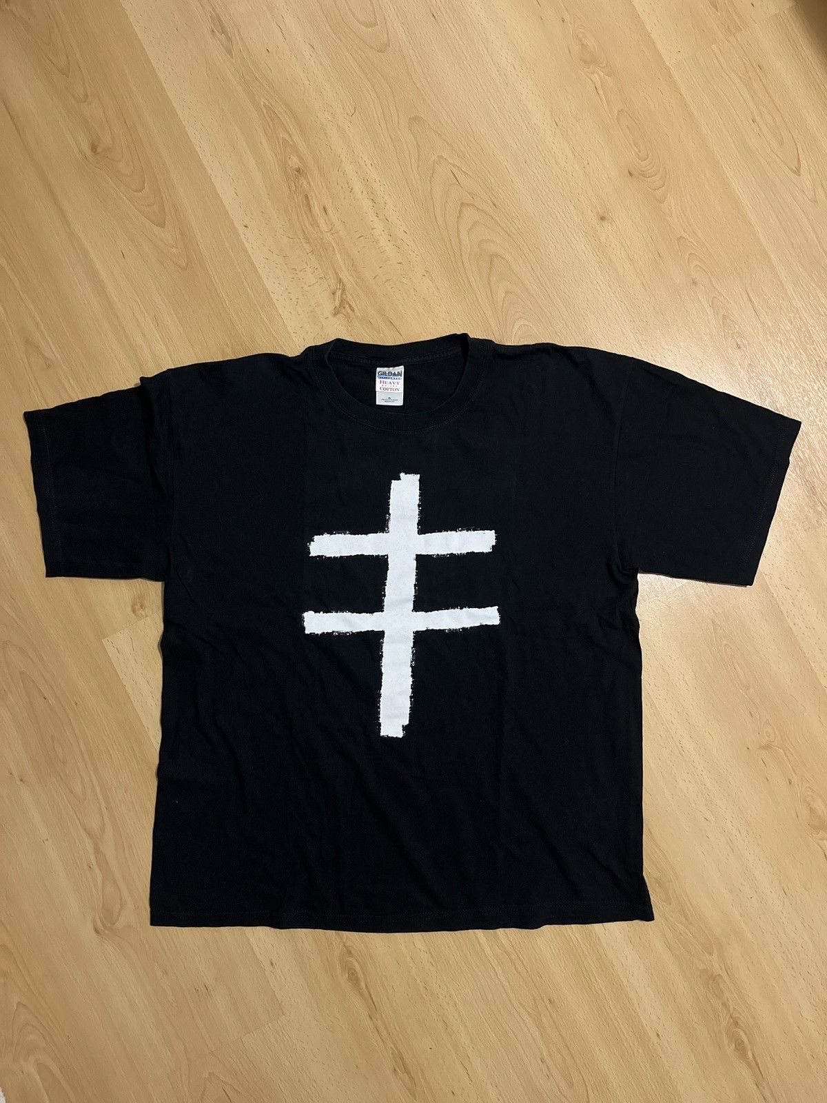 Band Tees Marilyn Manson double cross vintage tee Size US XL / EU 56 / 4 - 1 Thumbnail