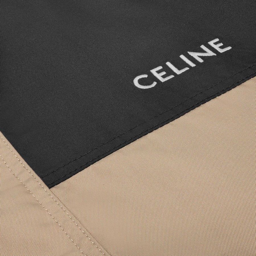 Celine o1d2blof0226 Windbreaker Jacket in Brown/Black Size US M / EU 48-50 / 2 - 4 Thumbnail