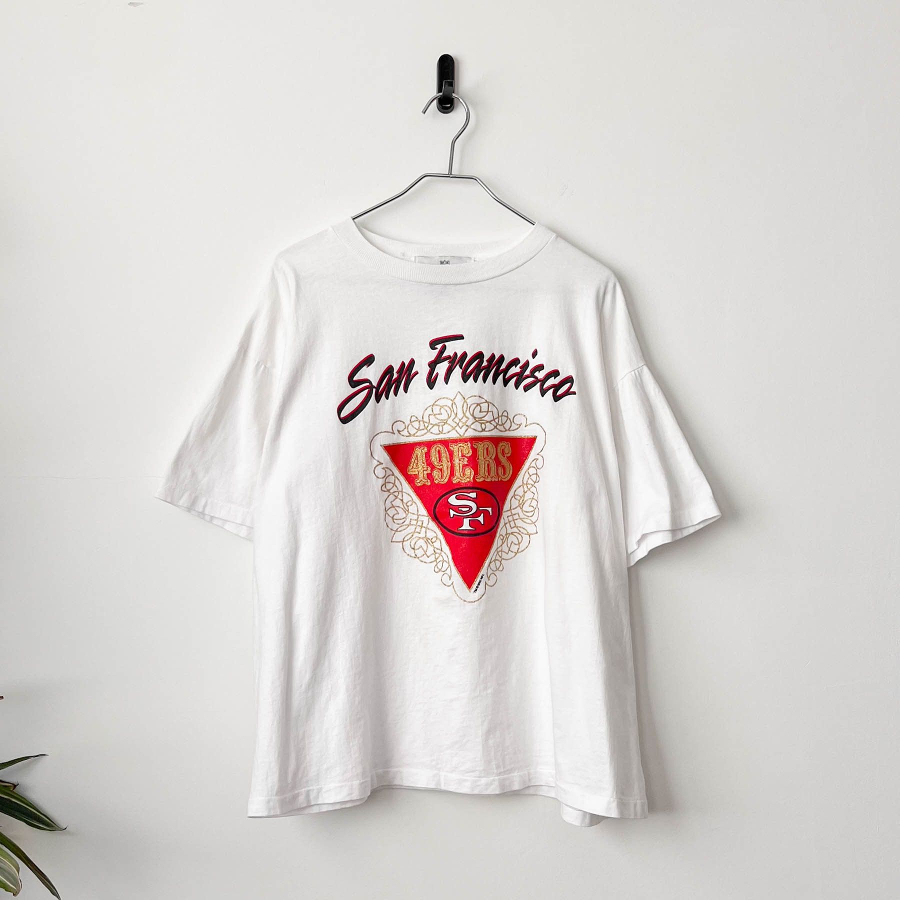 Vintage Vintage 1992 San Francisco 49'ers Cliff Engle SS T-Shirt US Size US XL / EU 56 / 4 - 1 Thumbnail