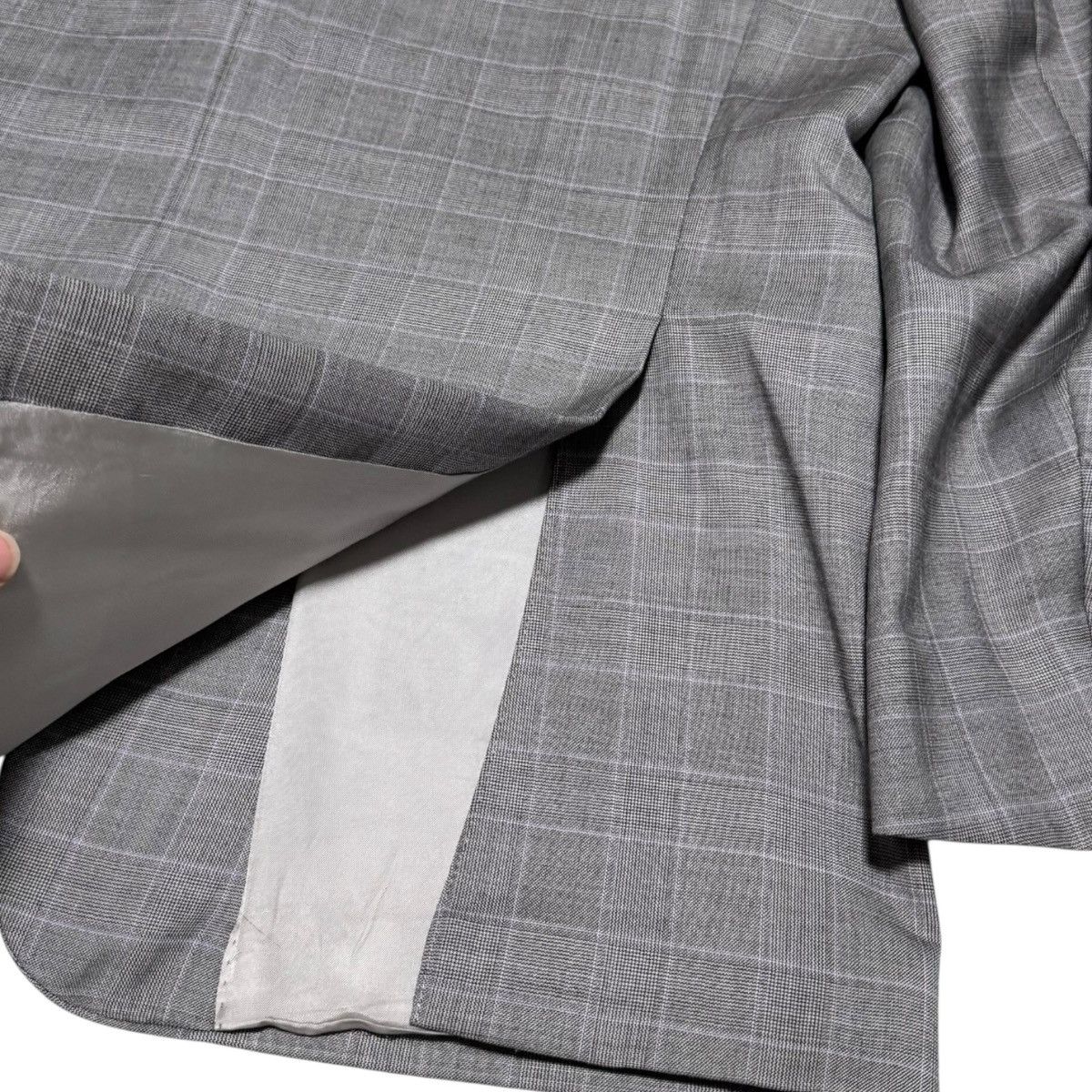 Hart Schaffner Marx Hart Schaffner Marx 2 Button Plaid Wool Blazer Men’s 44L Size 44L - 5 Thumbnail