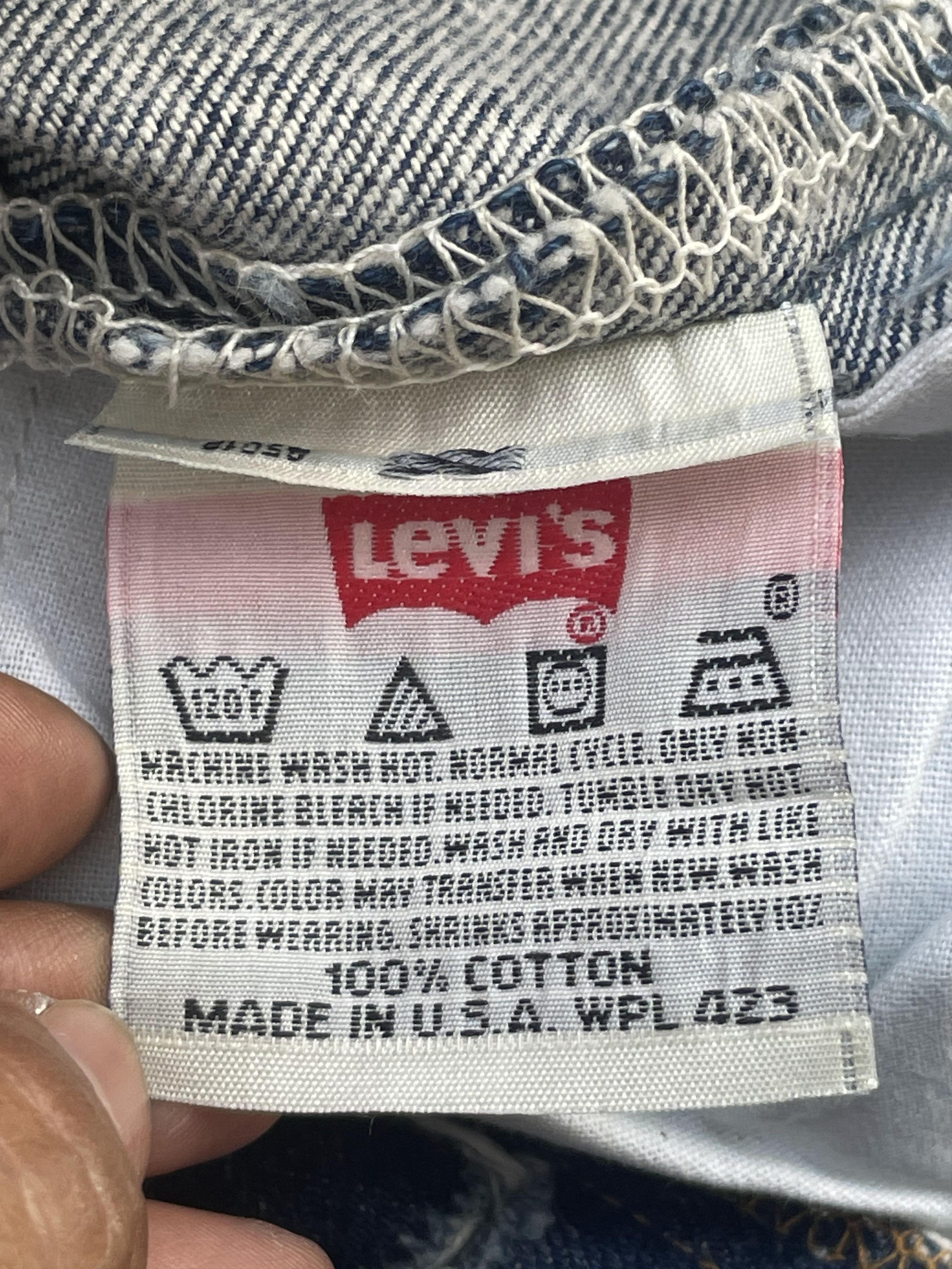 Levi's Vintage 1996 Levis 501 XX e Usa Size US 28 / EU 44 - 7 Thumbnail