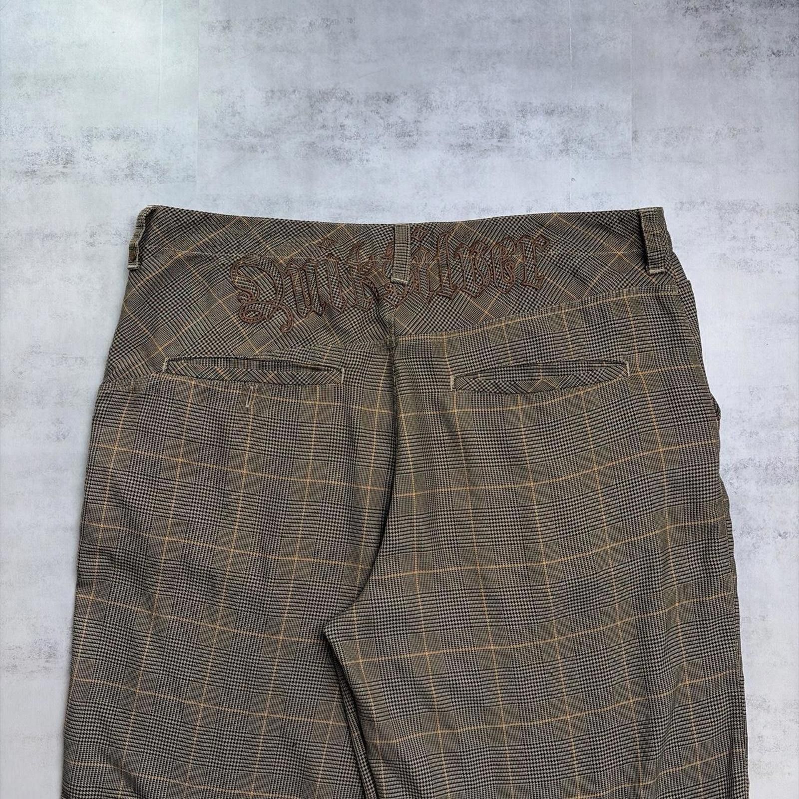 Quiksilver Y2K Brown Quiksilver Surf Grunge Gothic Baggy Skater Shorts Size US 40 / EU 56 - 2 Thumbnail